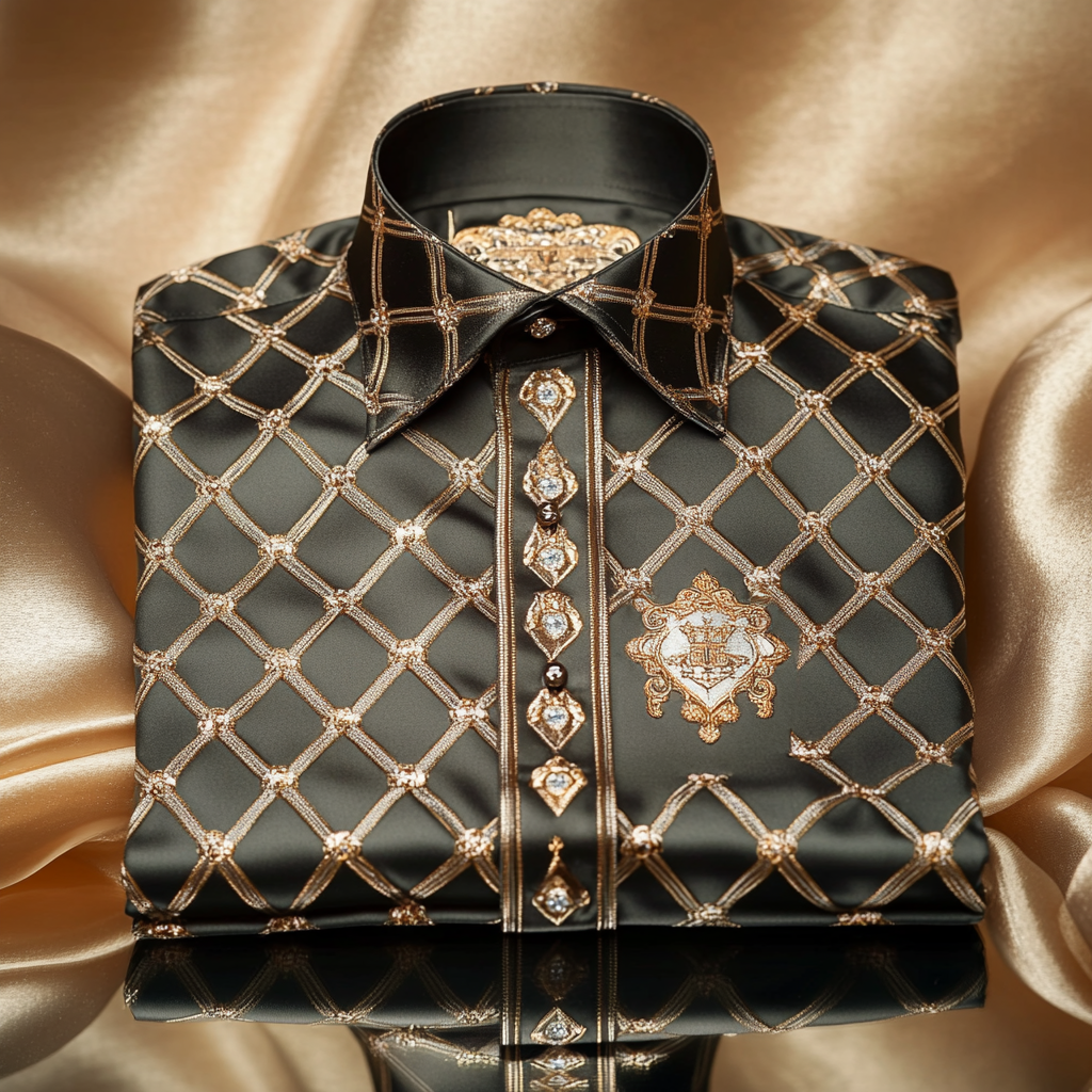 High end comfortable business leisure vacation long sleeve shirt