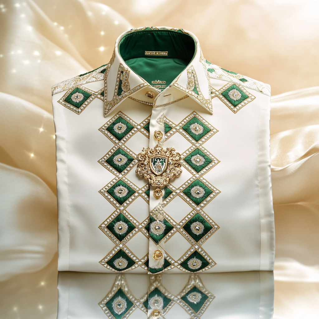 High end comfortable business leisure vacation long sleeve shirt