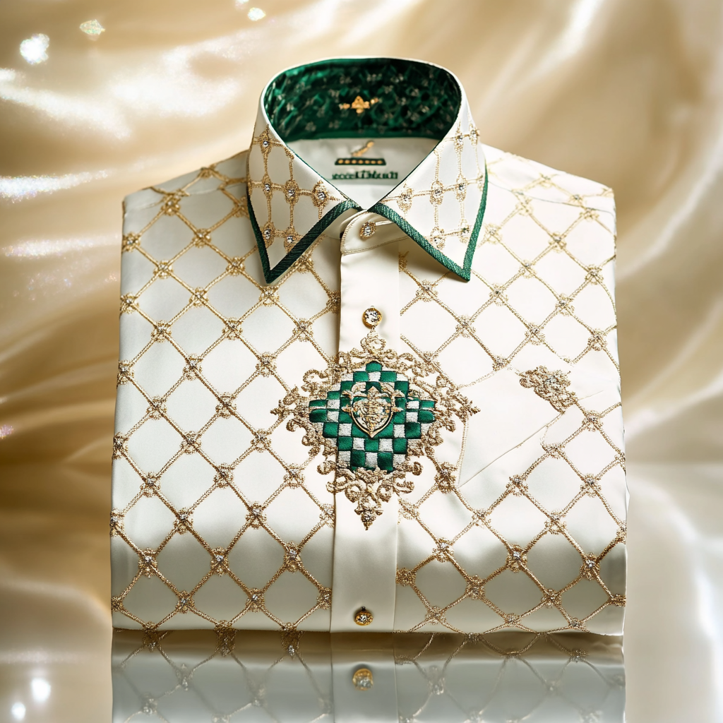 High end comfortable business leisure vacation long sleeve shirt