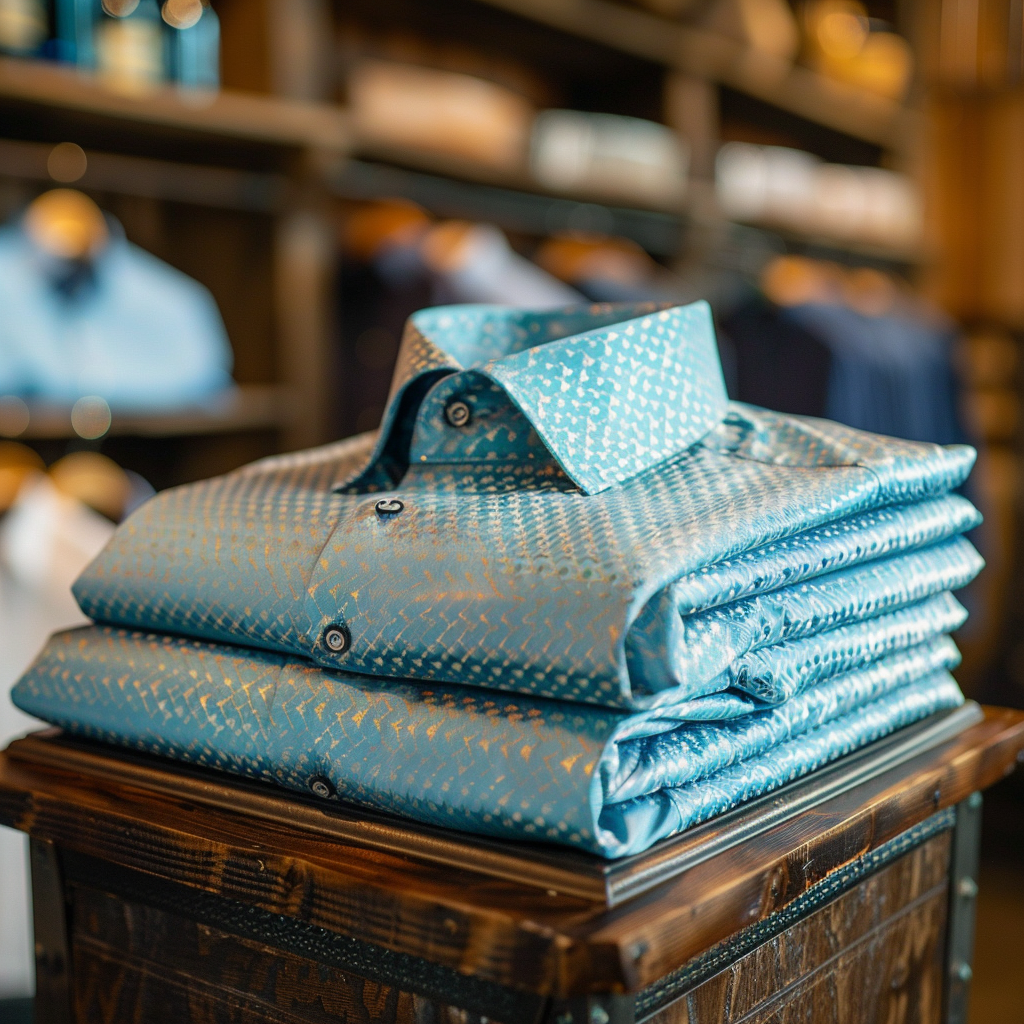 Men's business fashion printed shirt