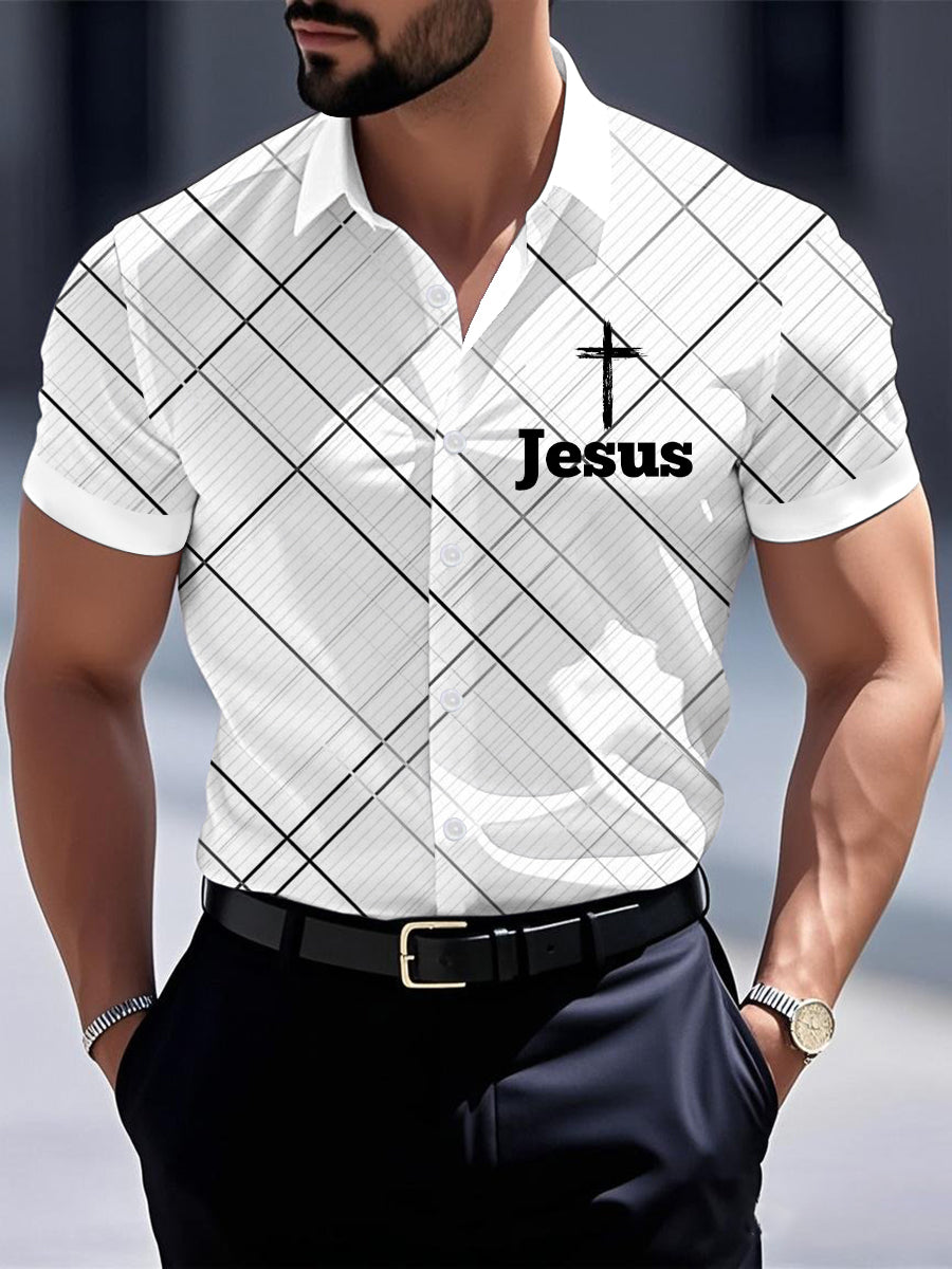 Men's Faith Printed Shirt
