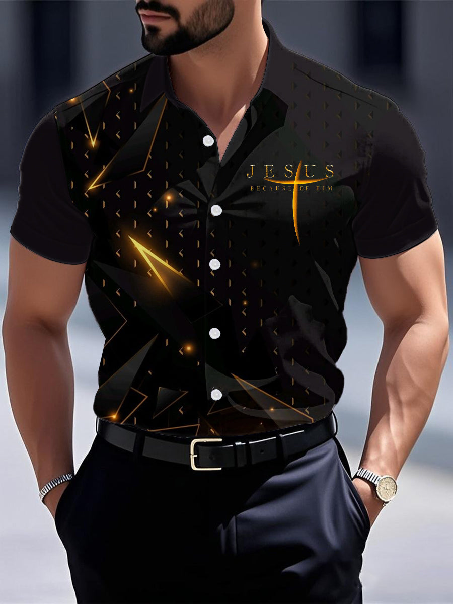 Men's Faith Printed Shirt