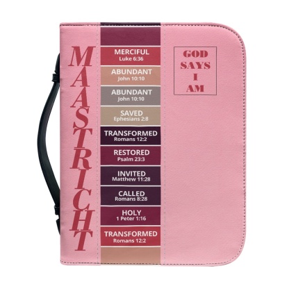 Letter by Letter Blessing: Personalized Bible Bag