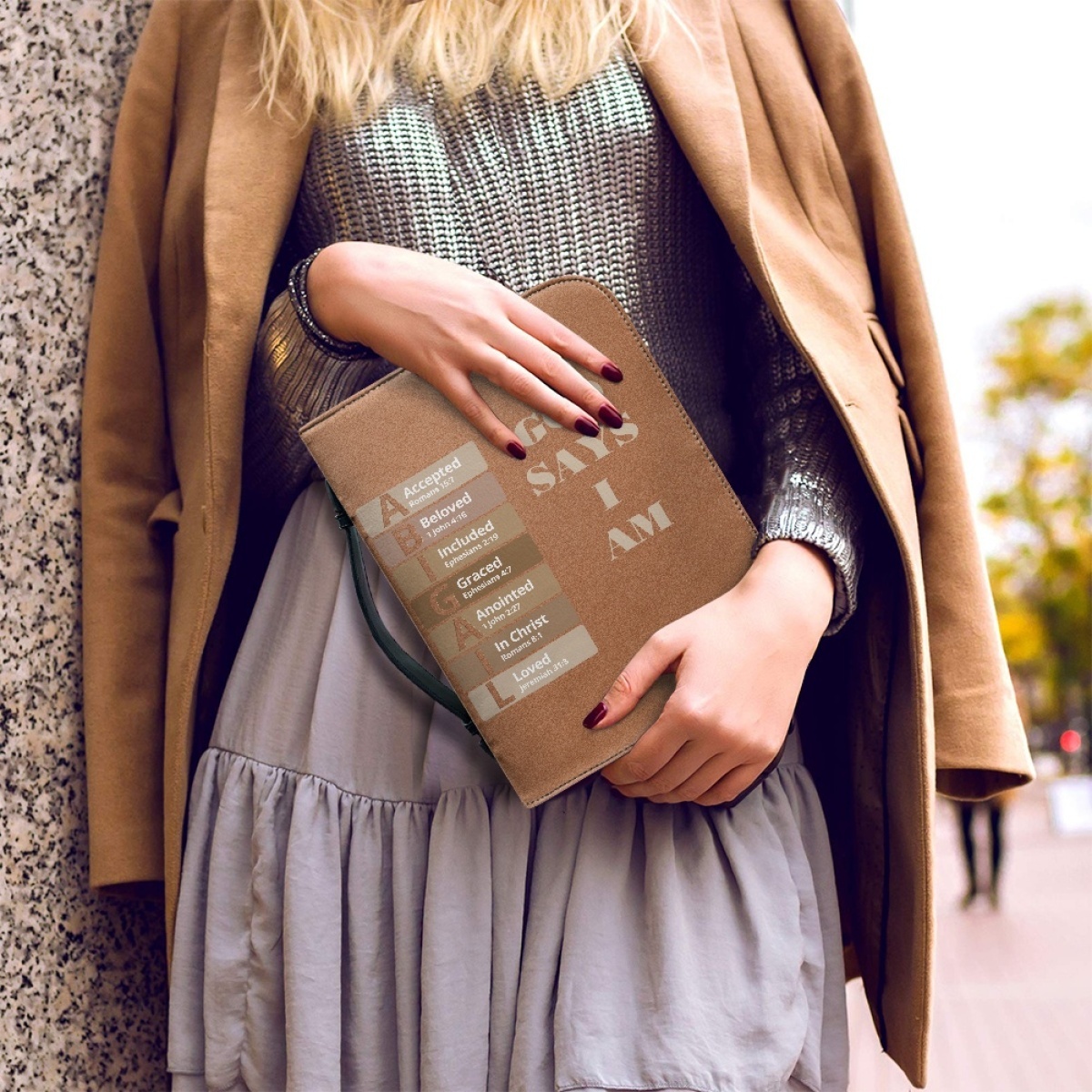 Letter by Letter Blessing: Personalized Bible Cover