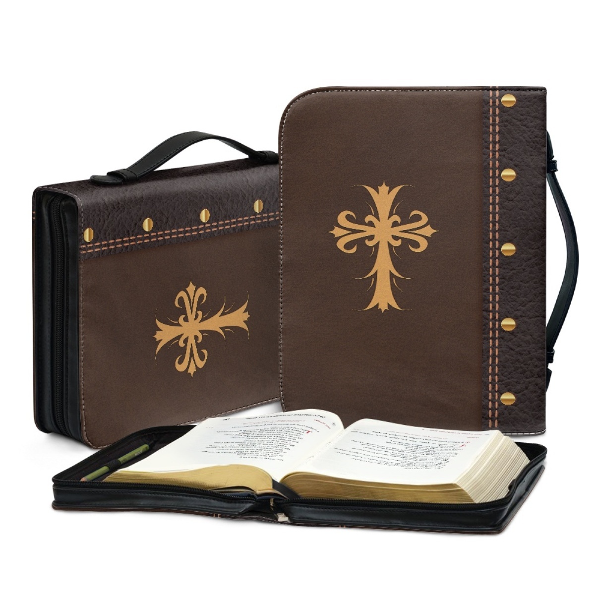 PU Leather Bible Covers for Men