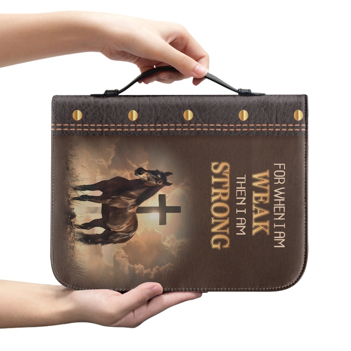 PU Leather Bible Covers for Men