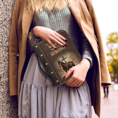 PU Leather Bible Covers for Men