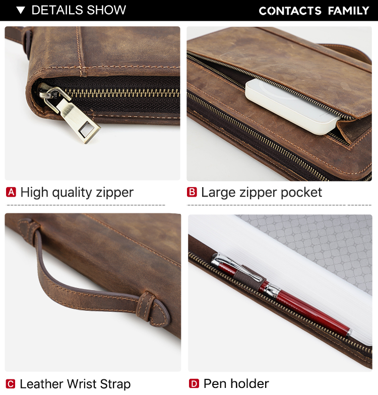 Personalized Genuine Leather Bible Cover - XXL Size (8"x11") with Zipper | Custom Engrave Your Words