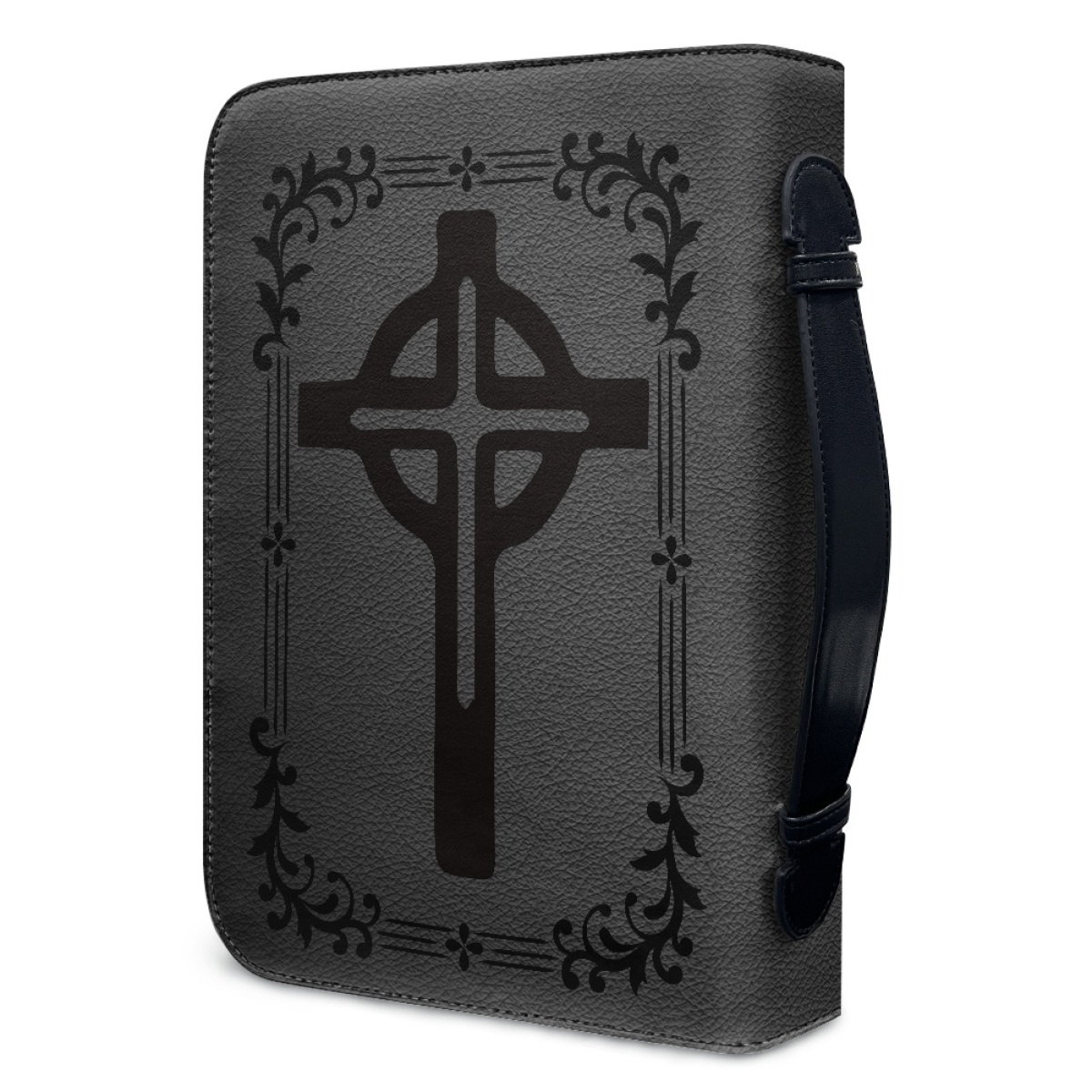 Custom Leather Bible Cover for Women - Engraved God Is Within Her, She Will Not Fall (Psalm 46:5)