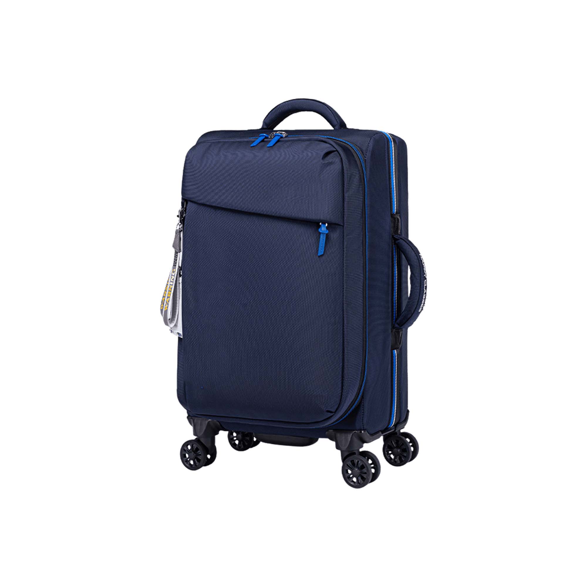 Large Capacity Fabric Trolley Suitcase