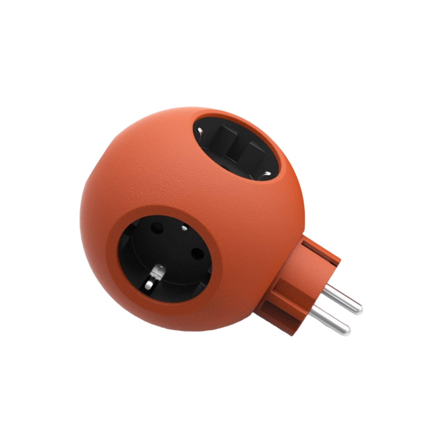 European Power Socket Adapter 3.1" x 3.1" x 4.7"