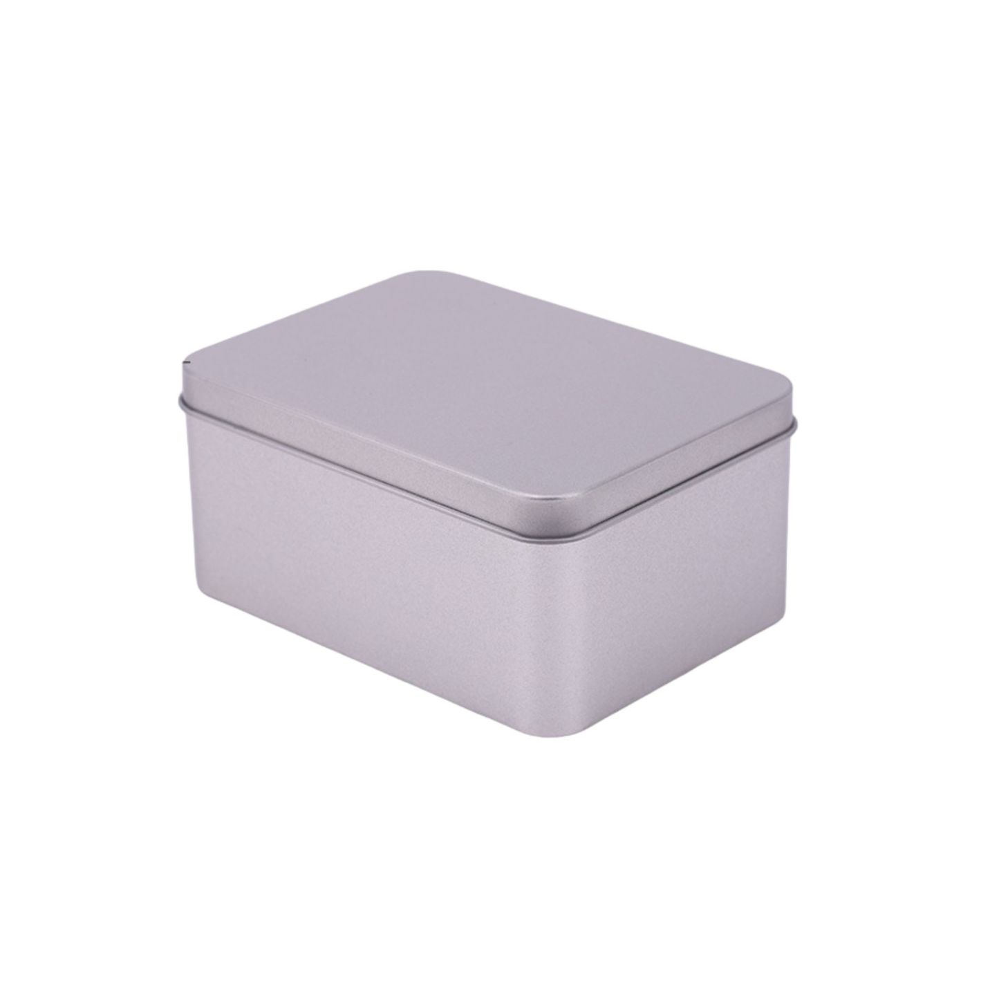 Custom round metal cosmetic box for makeup, lipstick, solid perfume, and jewelry storage 