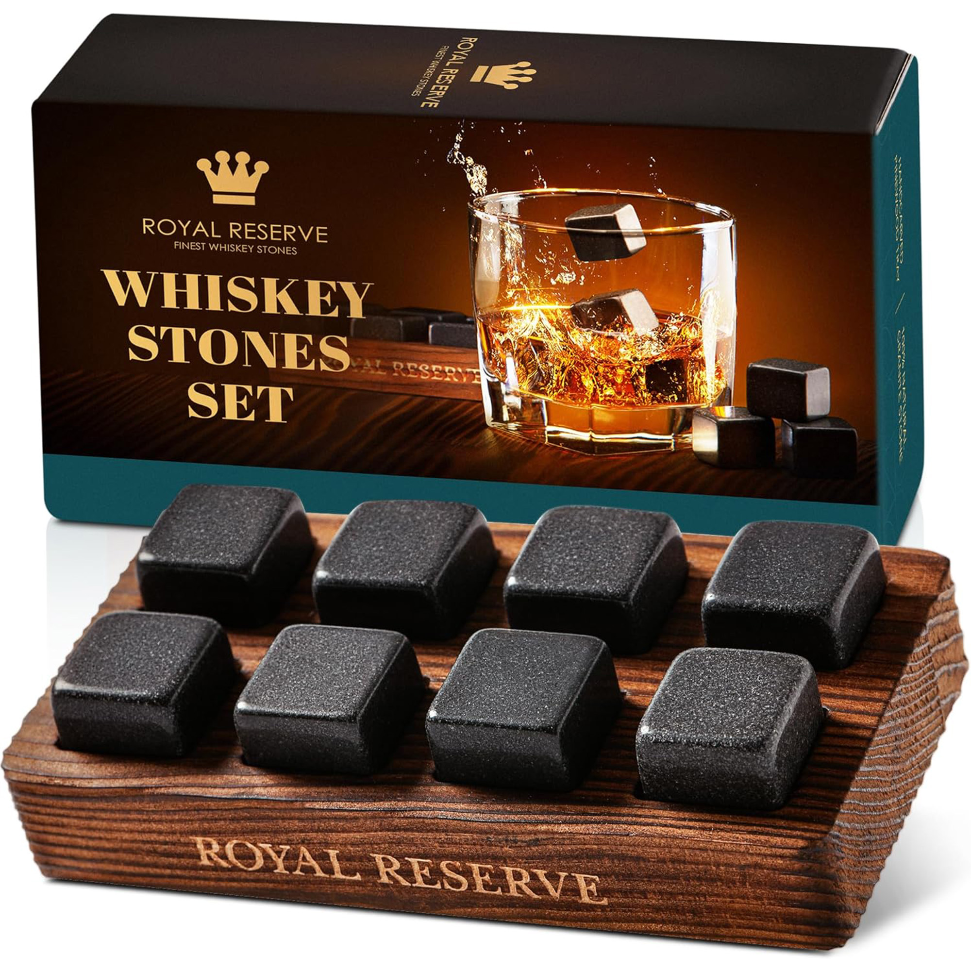 Reusable Whiskey Stone Gift Set