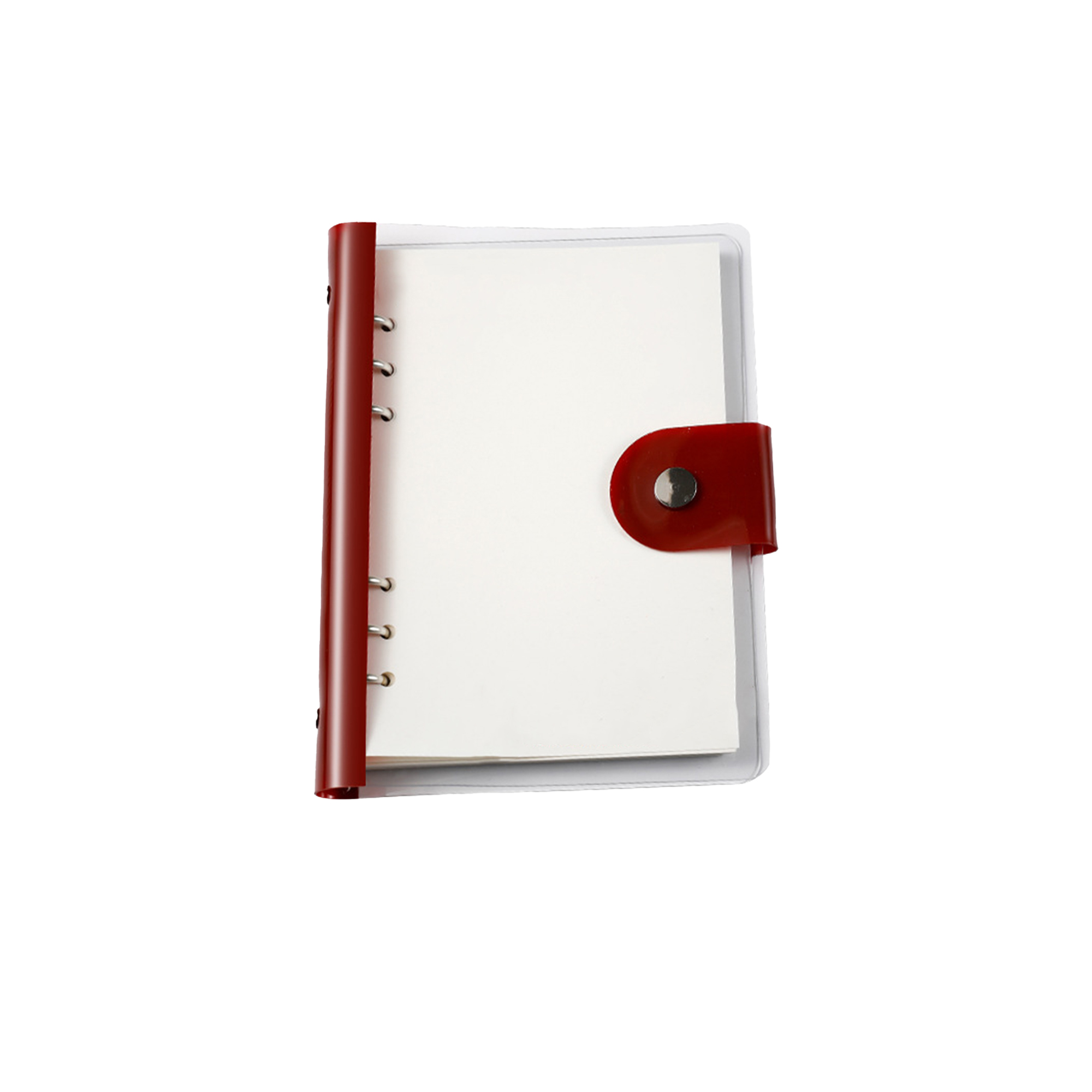 High-value PVC loose-leaf detachable notebook a5 large-capacity student coil shell binder (9.4" x 7.1")