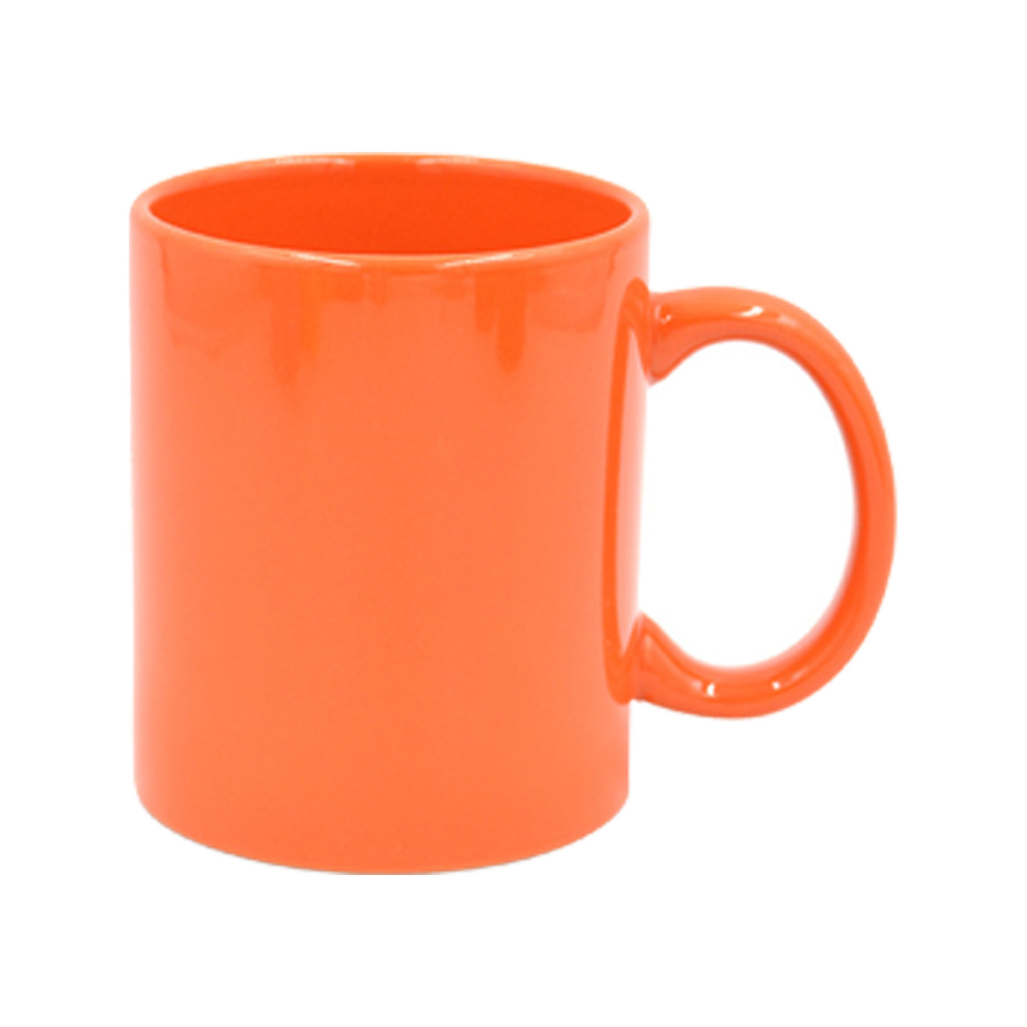 Thermal transfer coated ceramic cup