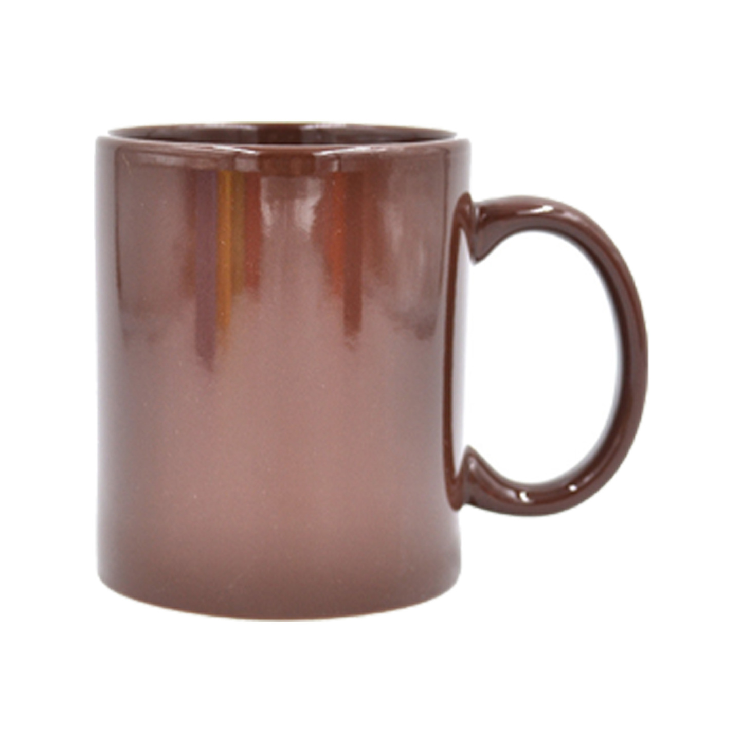 Thermal transfer coated ceramic cup
