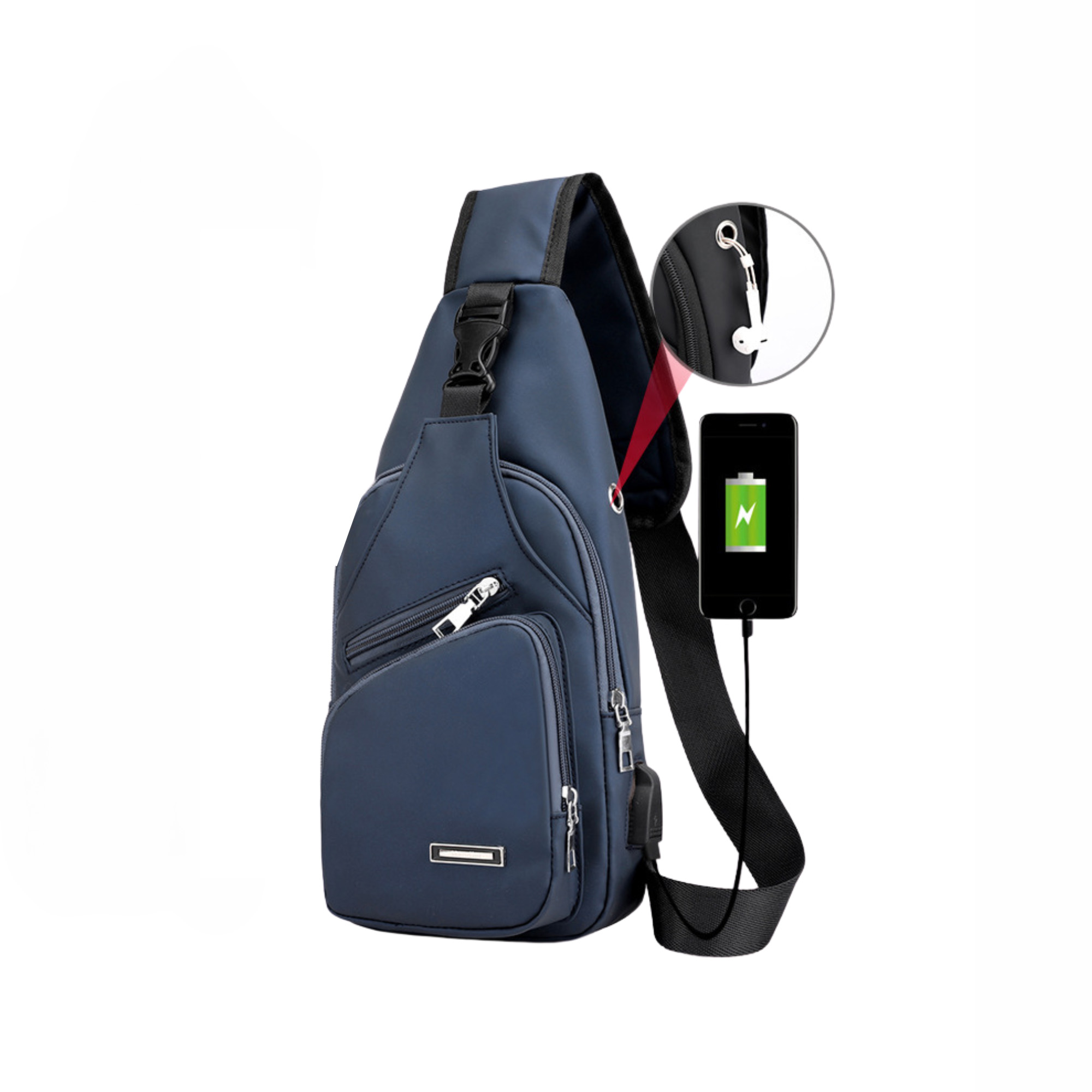 Anti-Theft Sling Bag for Men and Women.