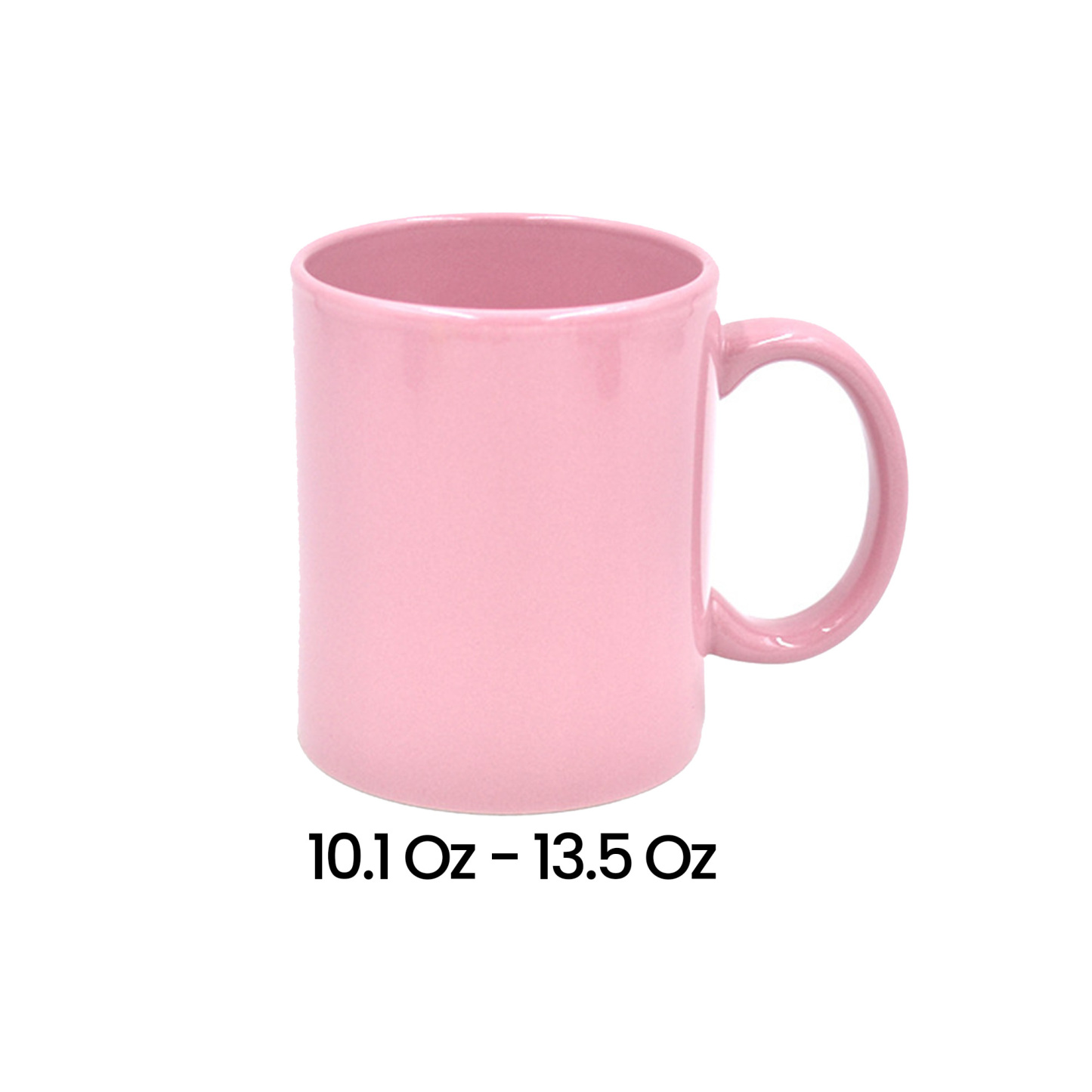Thermal transfer coated ceramic cup