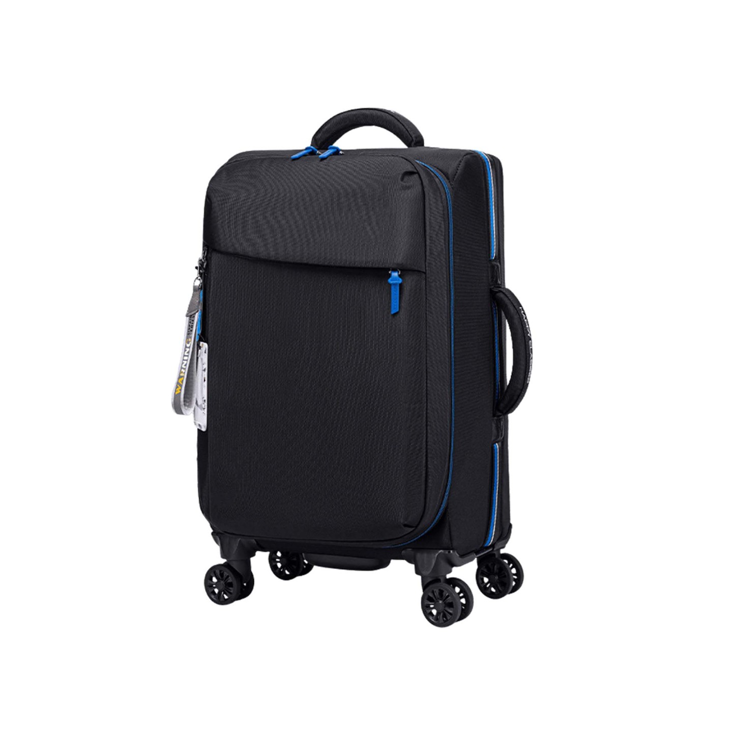 Large Capacity Fabric Trolley Suitcase
