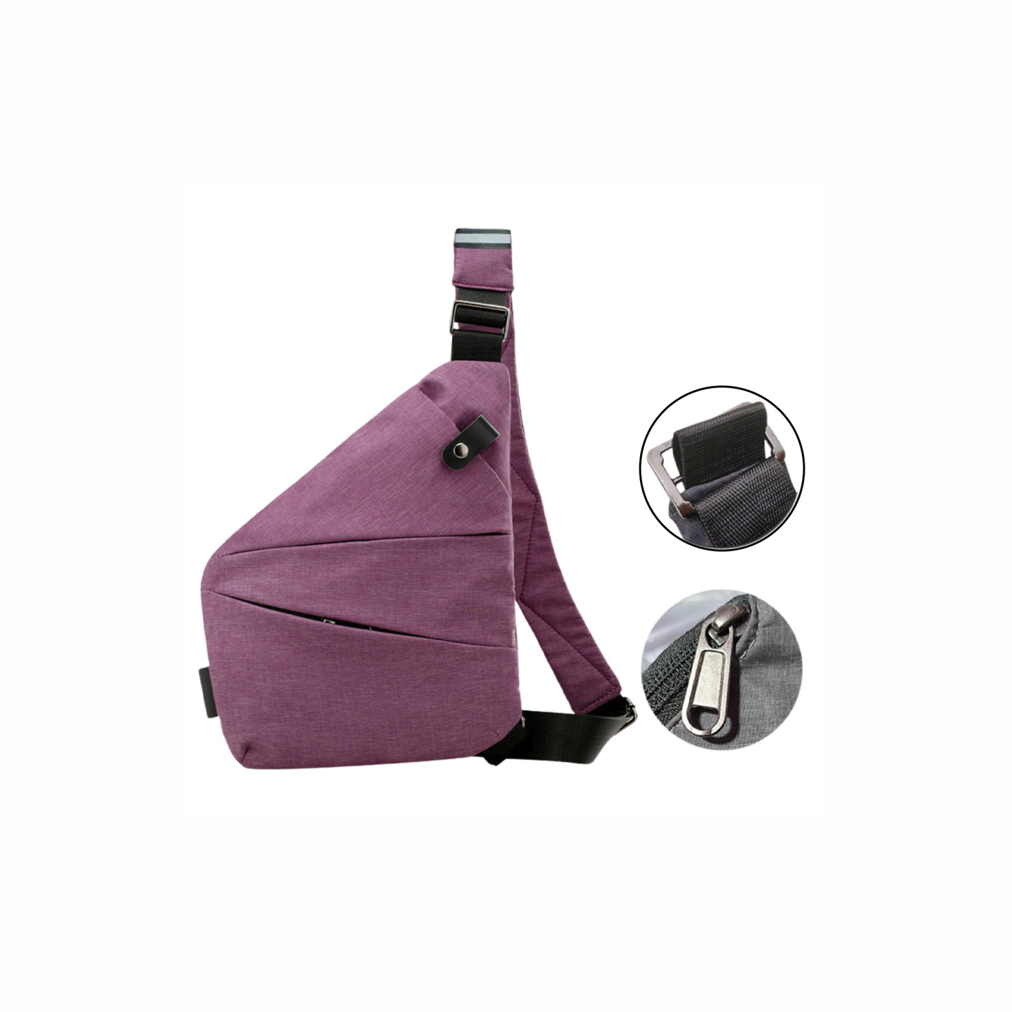 Anti-Theft Crossbody Shoulder Bag.