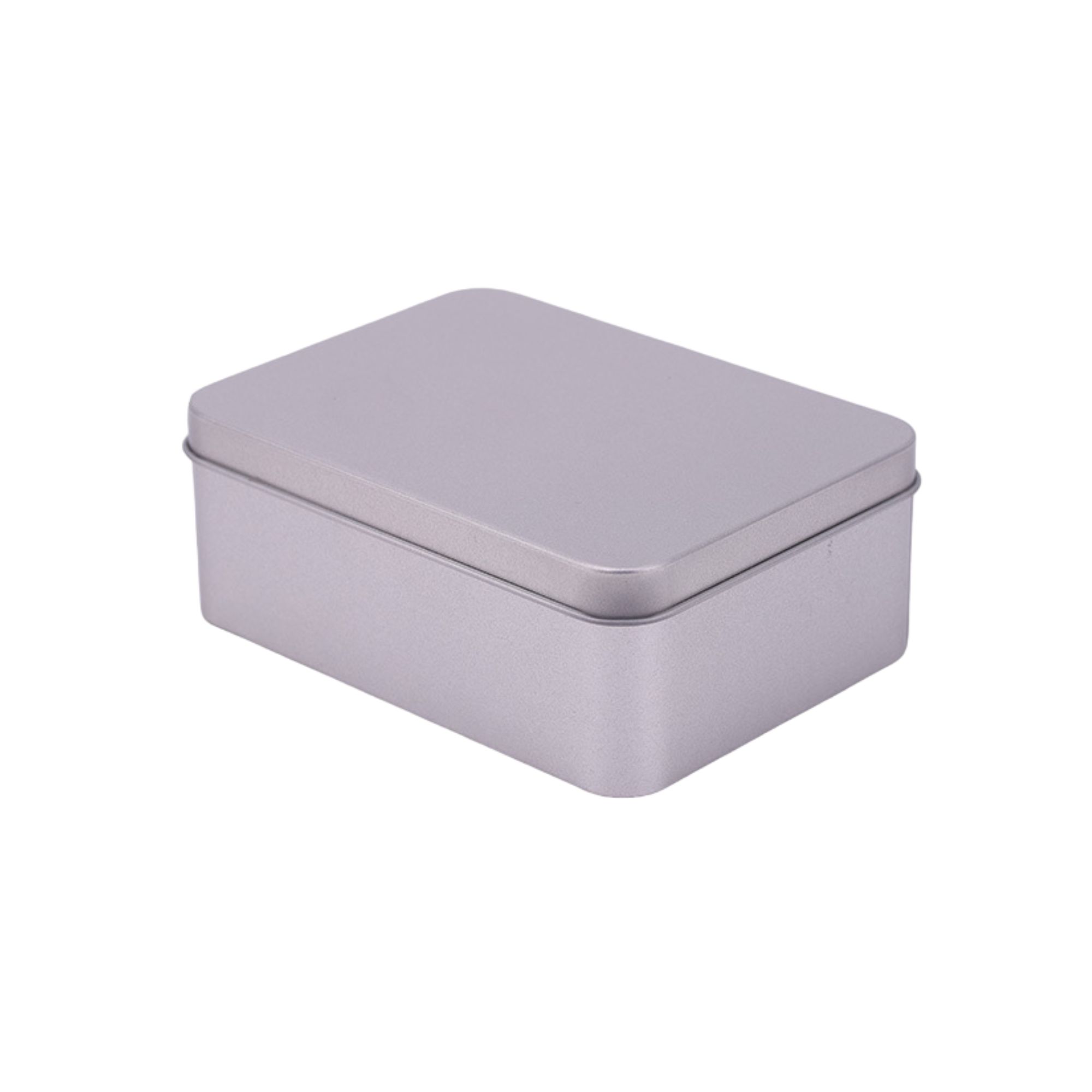 Custom round metal cosmetic box for makeup, lipstick, solid perfume, and jewelry storage 