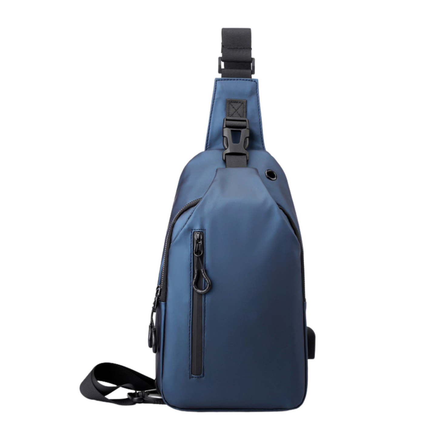 Waterproof Sling Backpack with USB Charging Port
