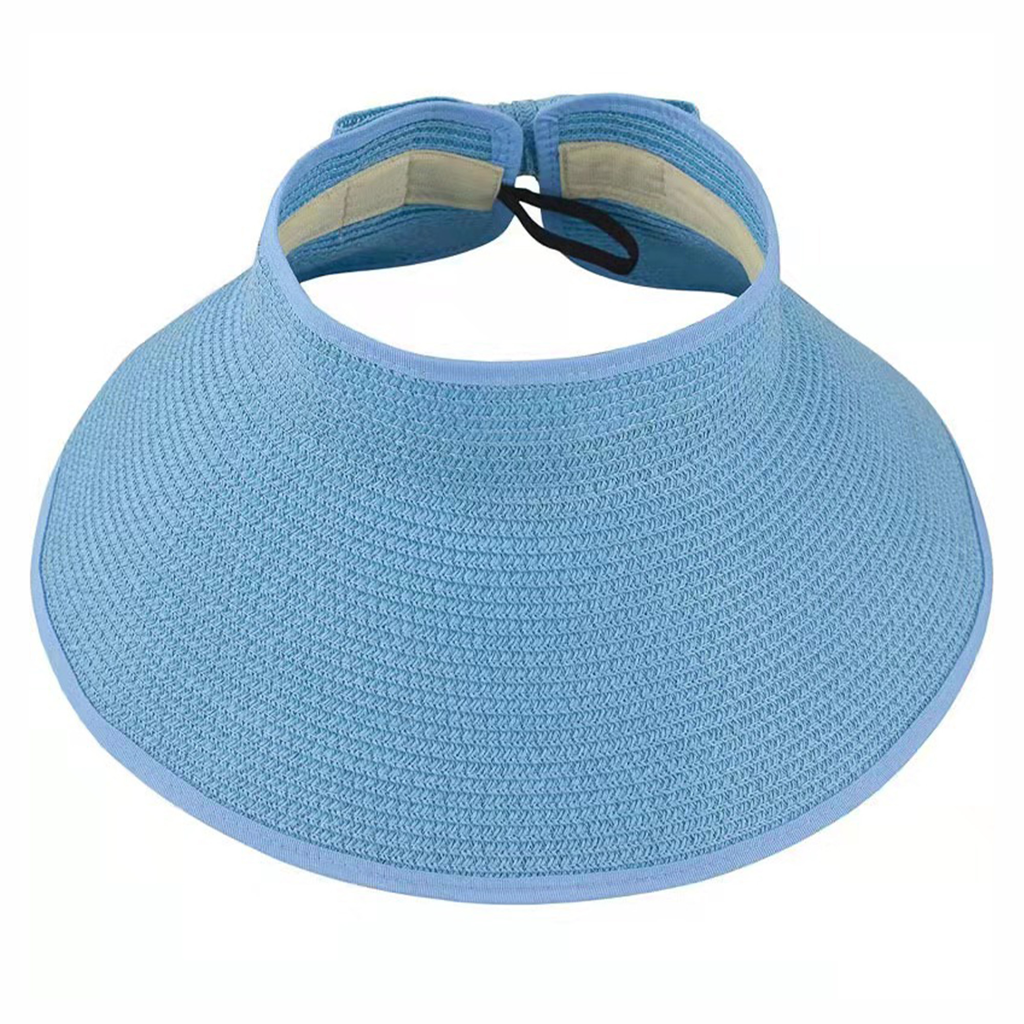 Women's Foldable Wide Brim Sun Visor Hats for Summer.