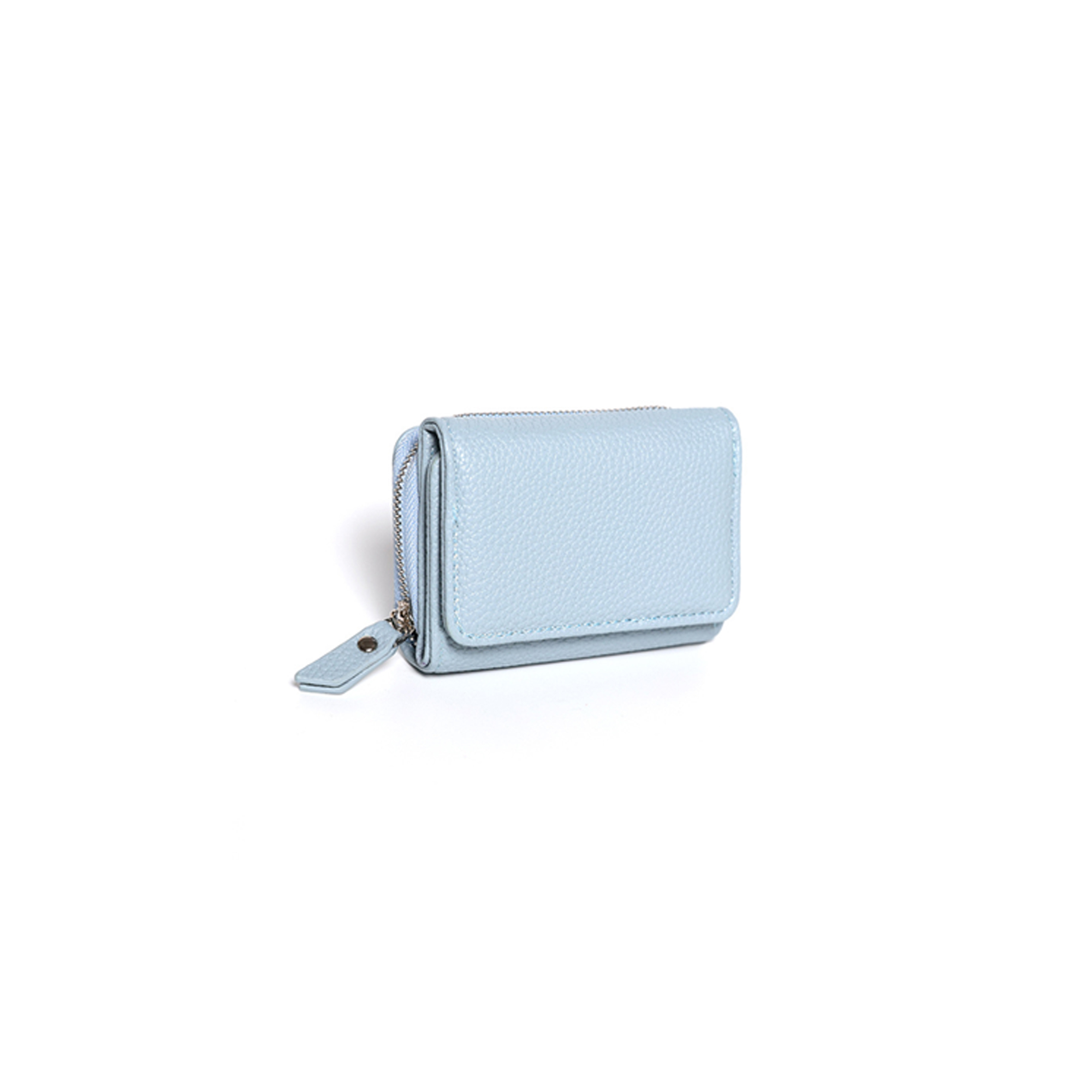 Trifold Compact Solid Color Purse