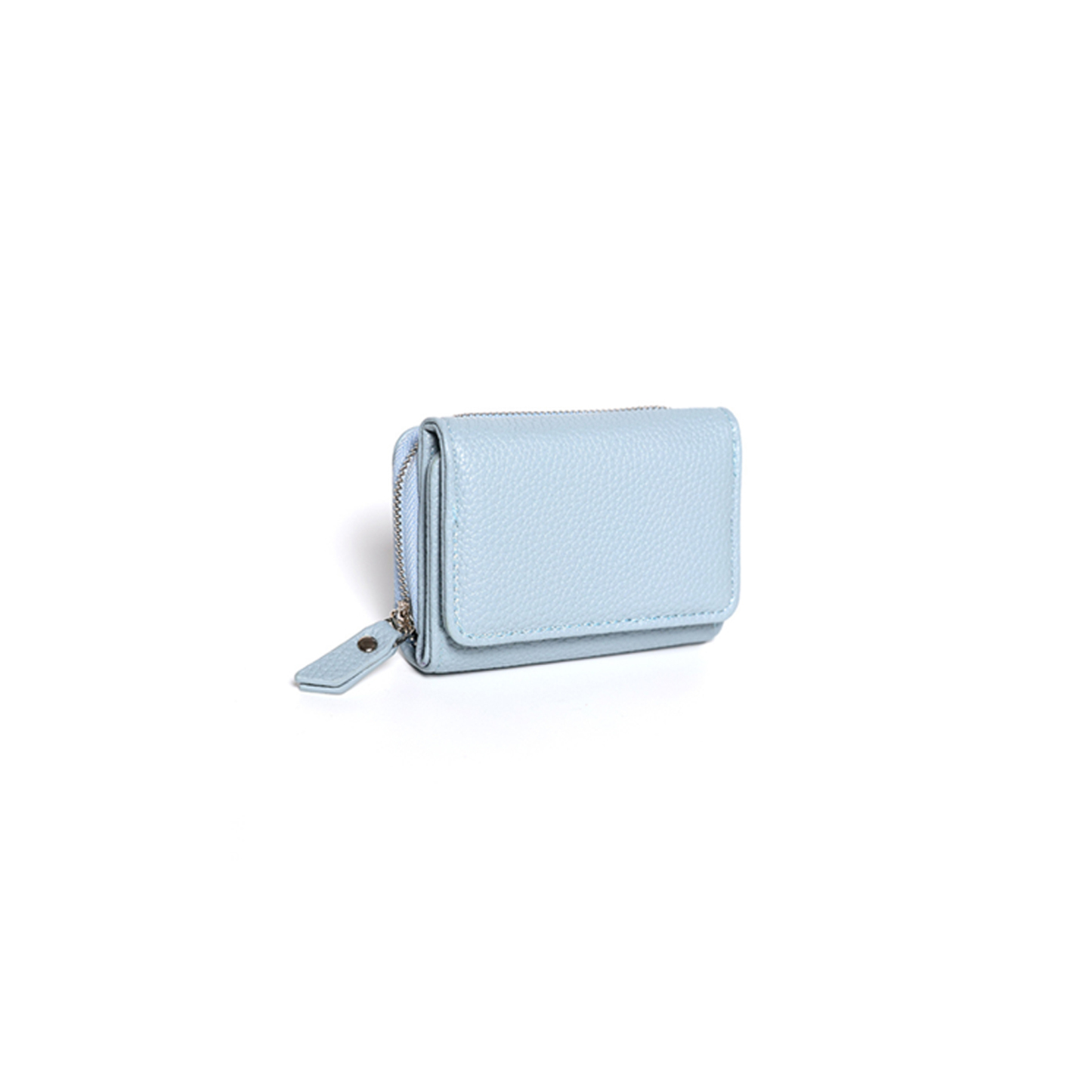 Trifold Compact Solid Color Purse