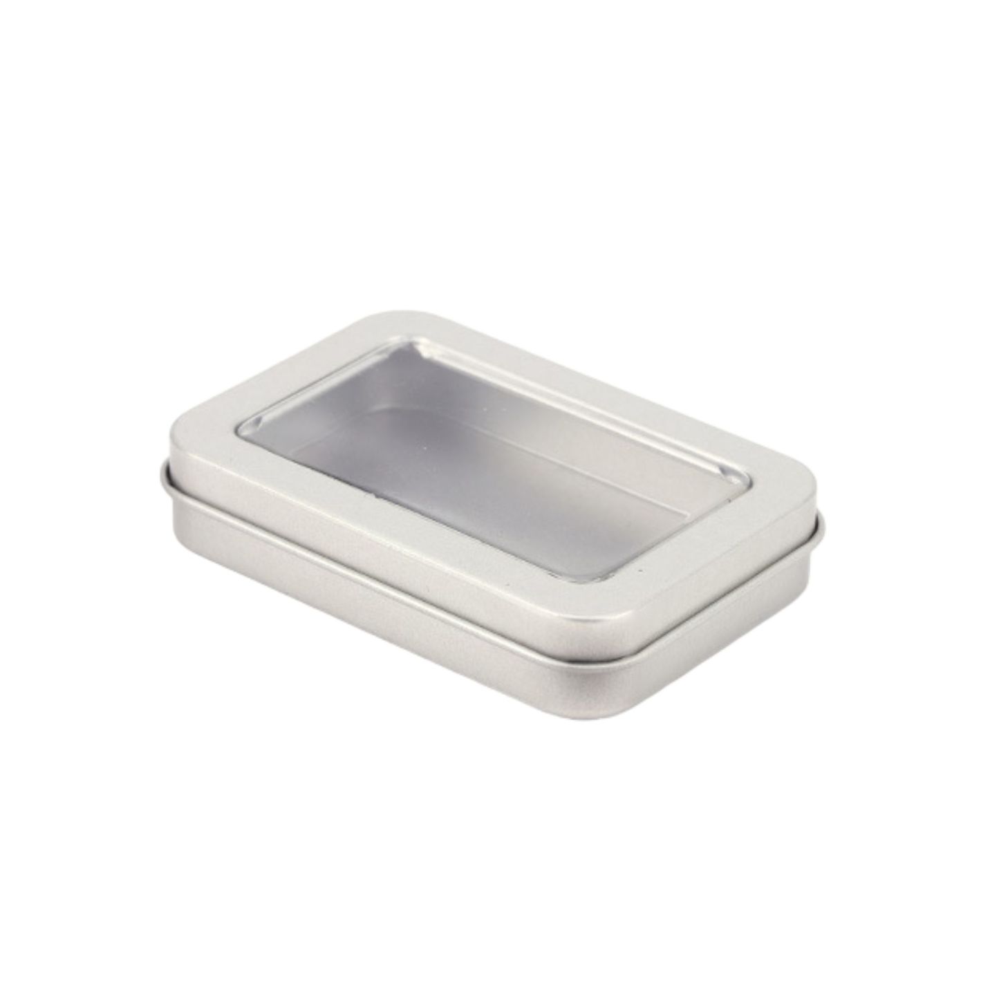 Custom round metal cosmetic box for makeup, lipstick, solid perfume, and jewelry storage 