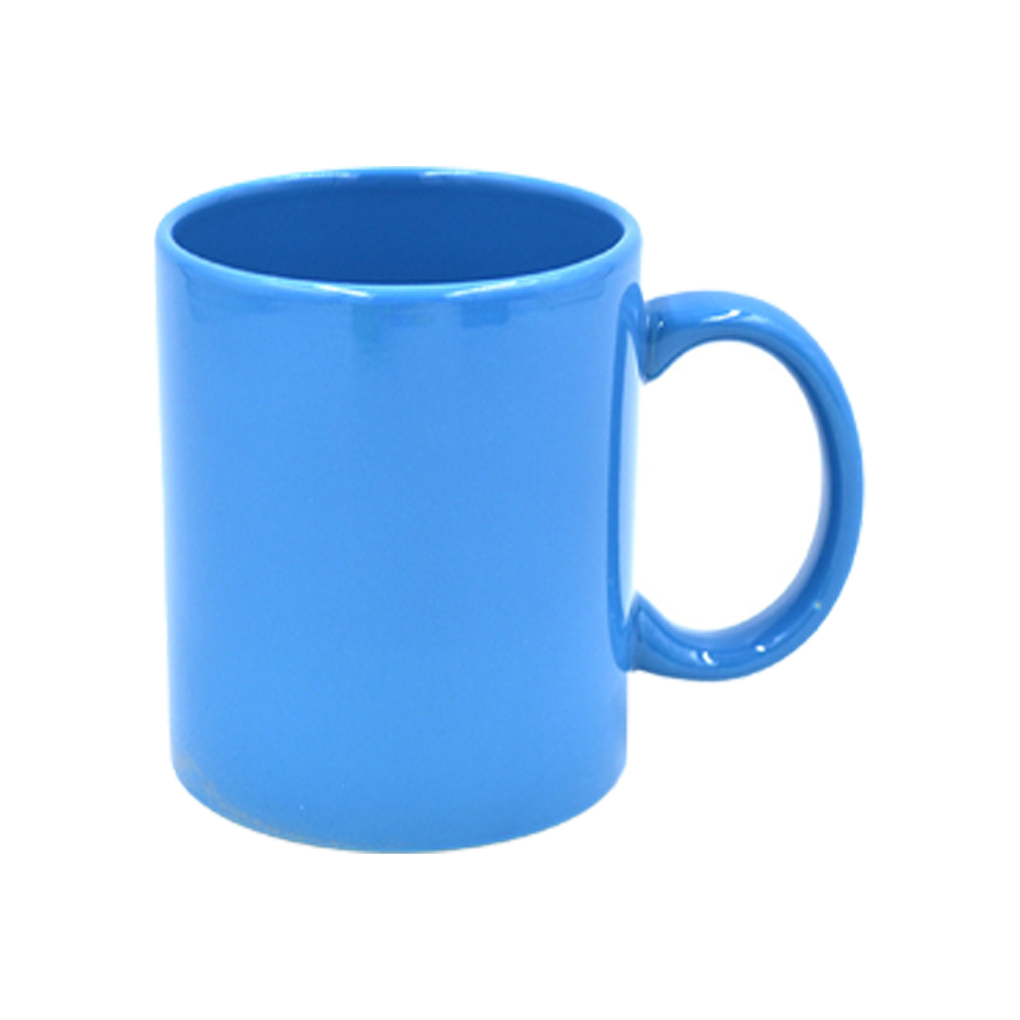 Thermal transfer coated ceramic cup