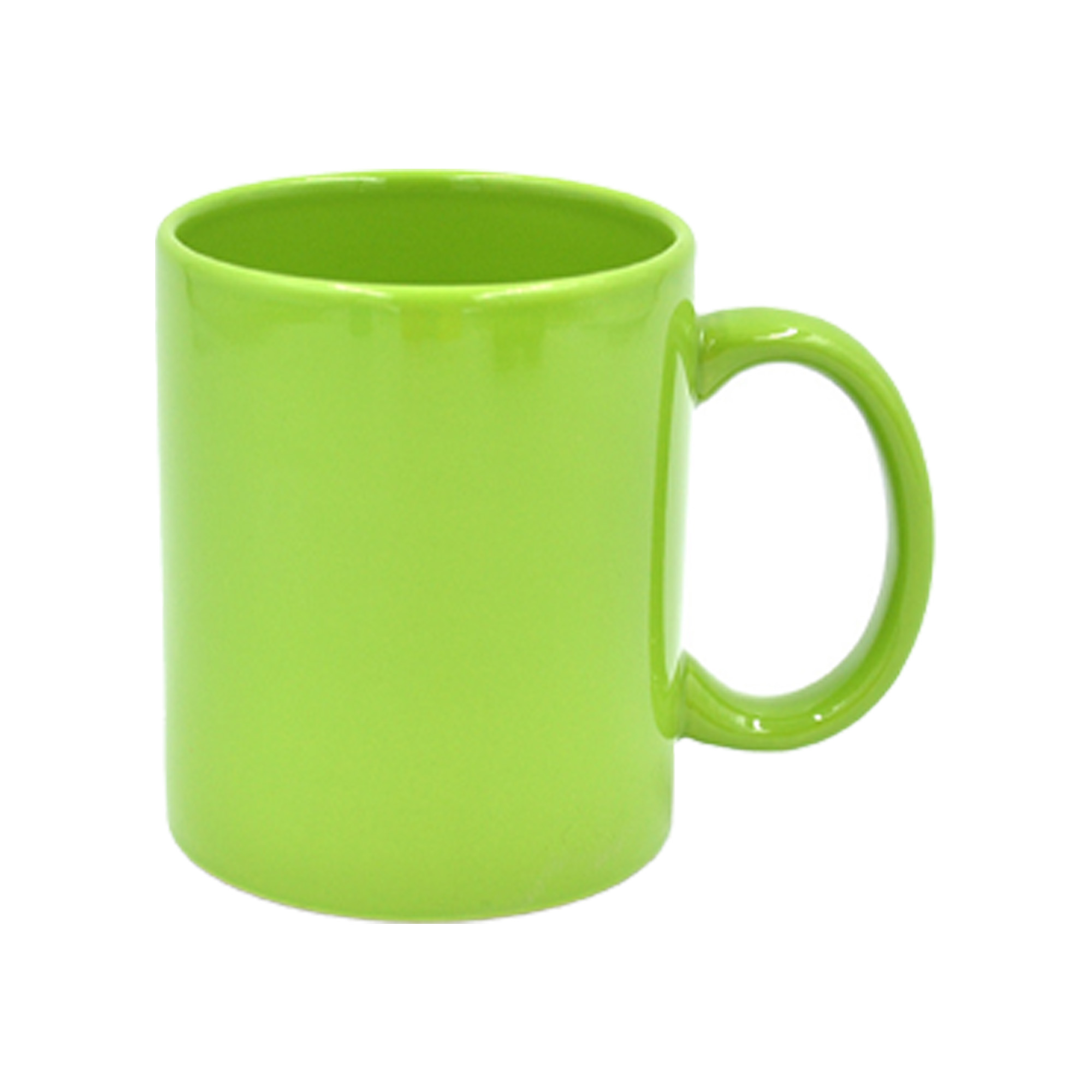 Thermal transfer coated ceramic cup