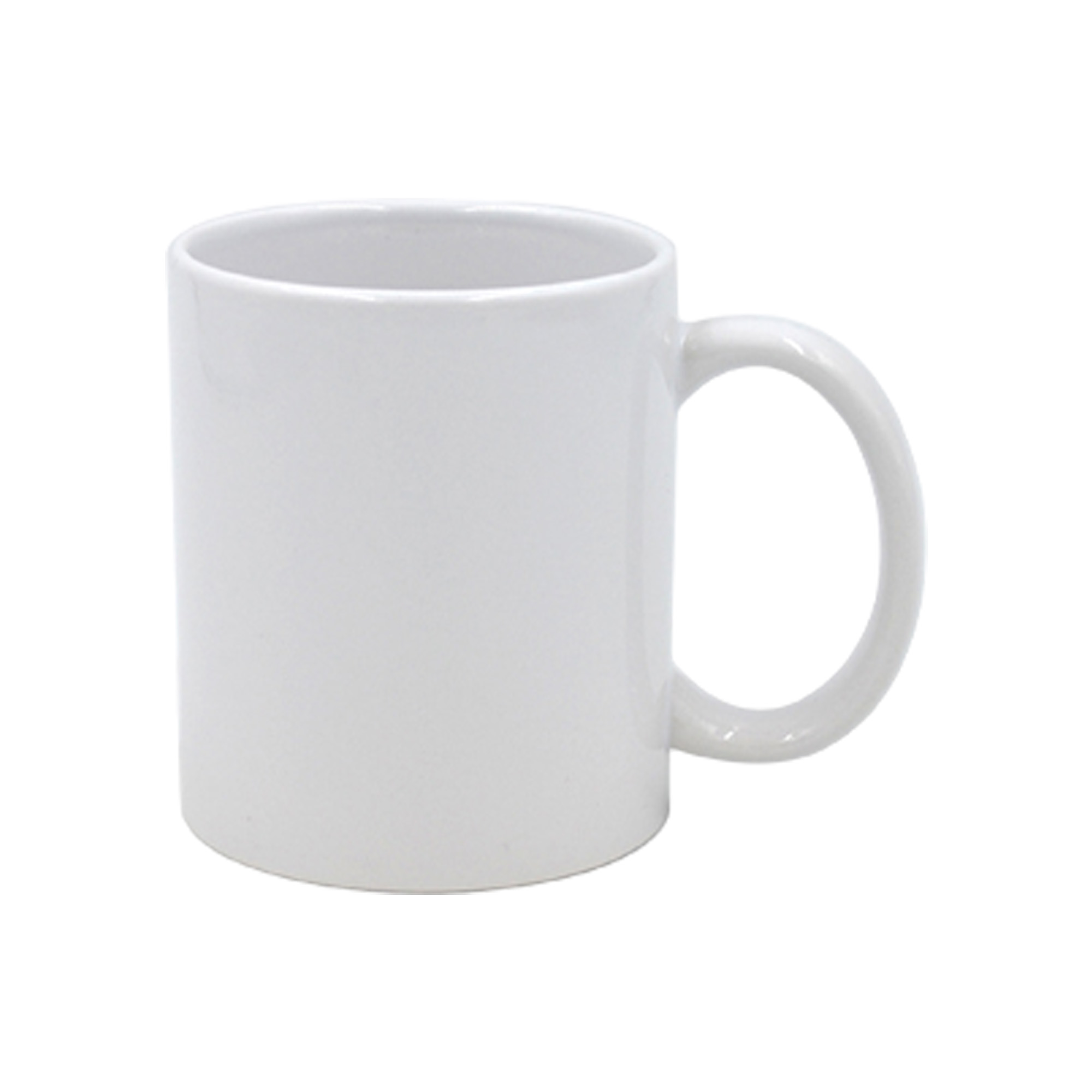 Thermal transfer coated ceramic cup