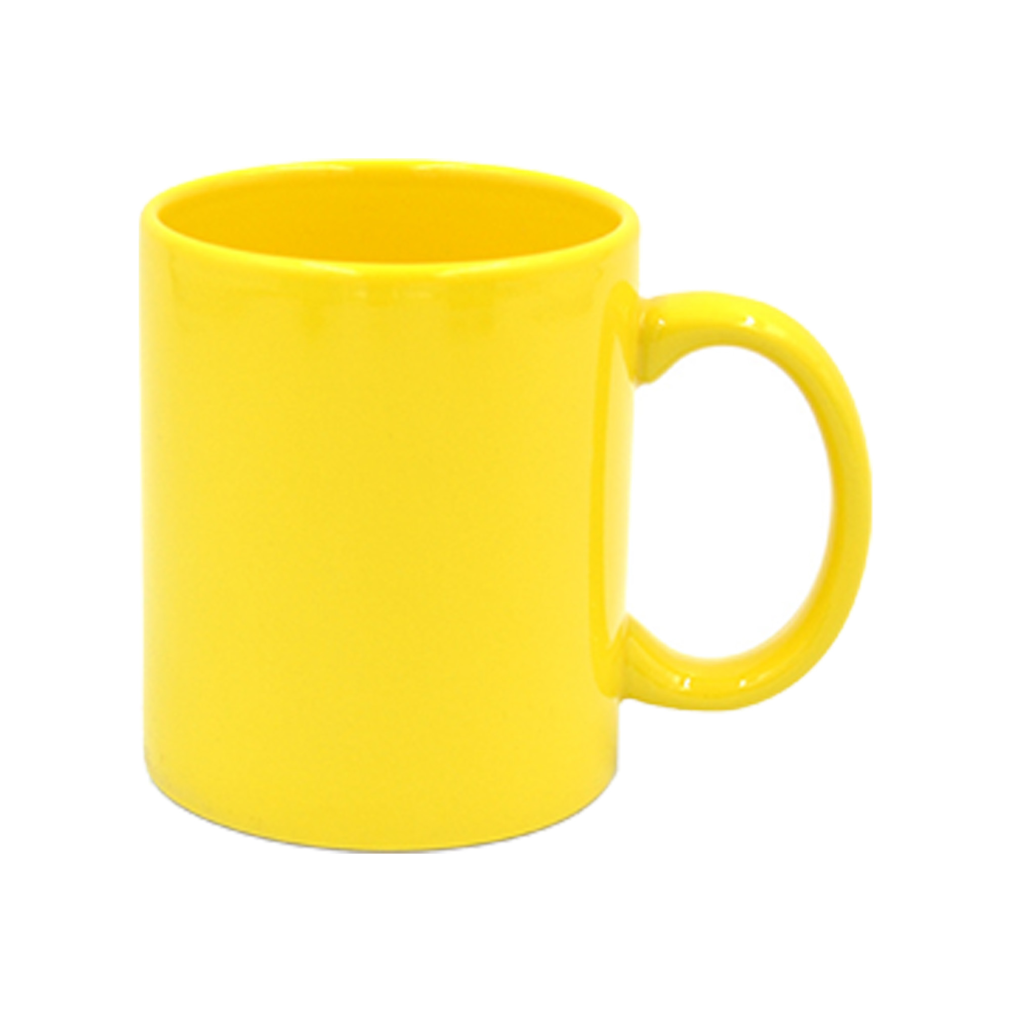 Thermal transfer coated ceramic cup