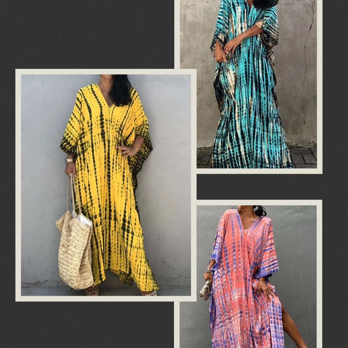 Summer Tie and Dye Beach Wear