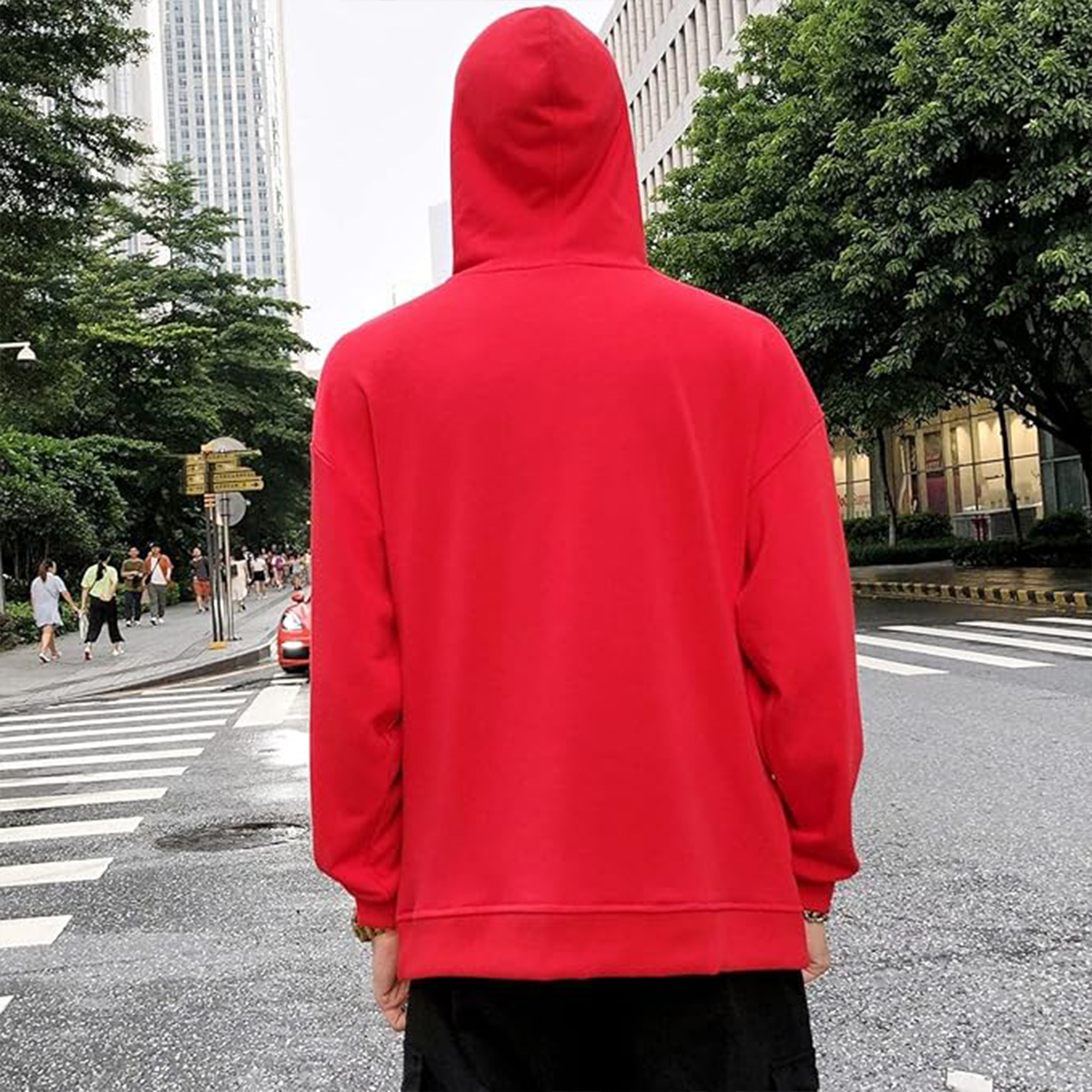 Customizable Hooded Sweatshirt