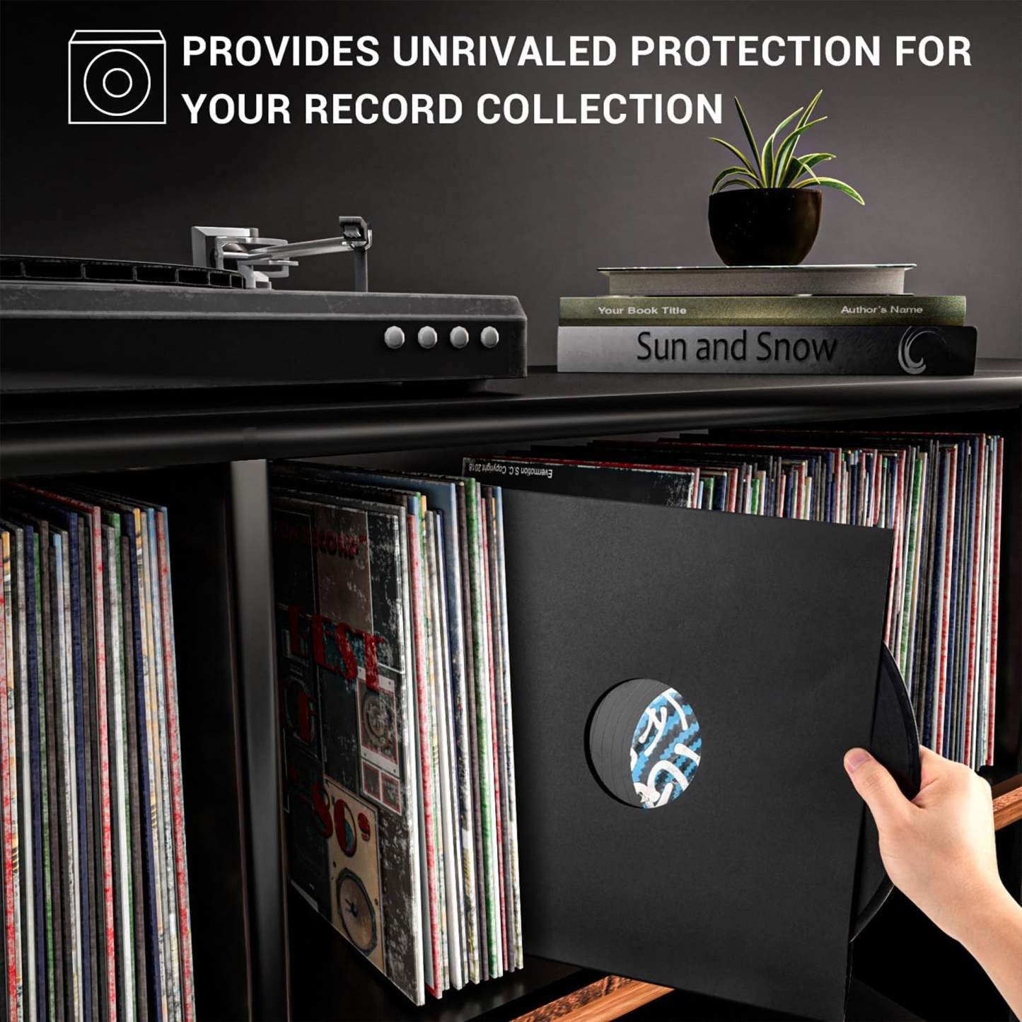 Vinyl Record Protector Bag