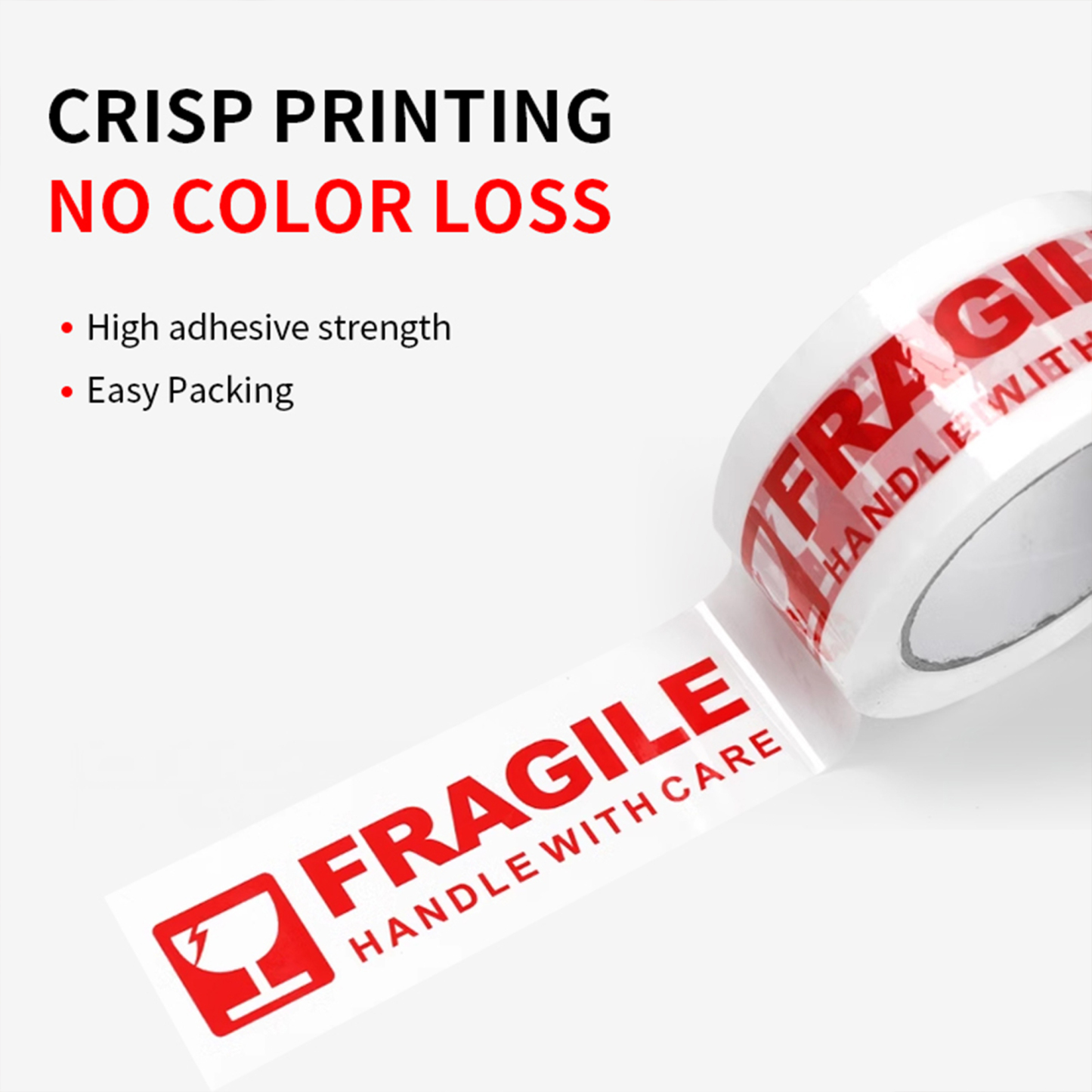 Large Roll Fragile Warning Tape 