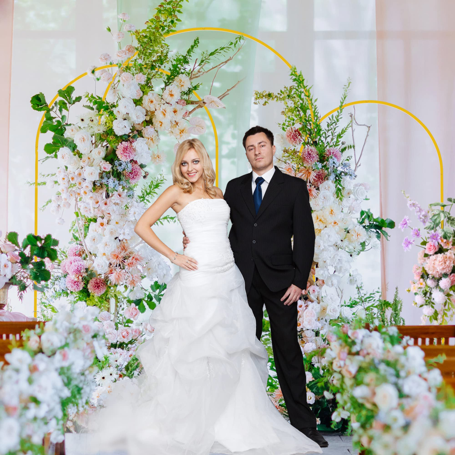 Wedding Arch Iron Frame Decoration