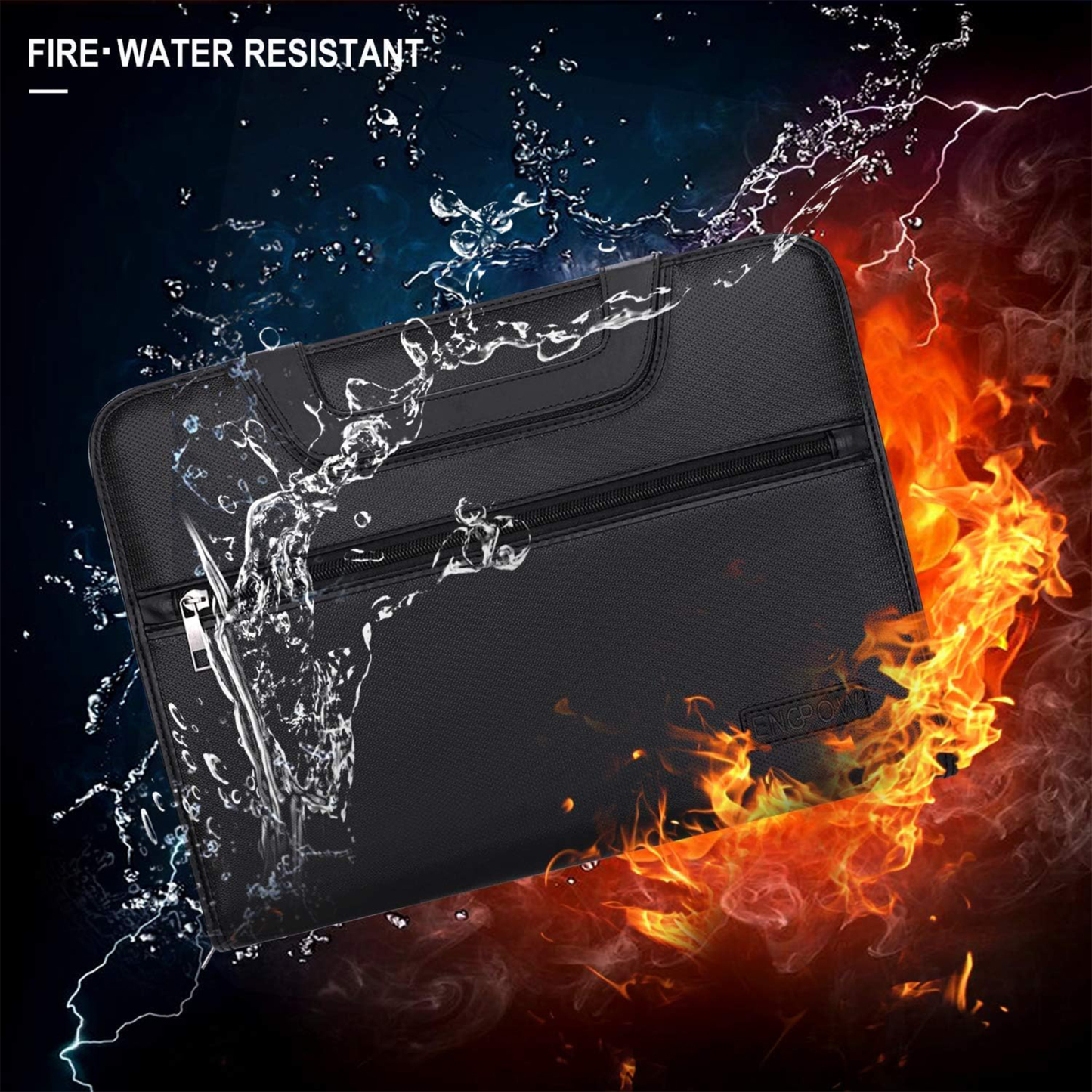 Cross-border zipper bill bag rainbow accordion bag A6 mini 13-grid bill business card storage book pp portable (5.1" x 0.8" x 8.3")