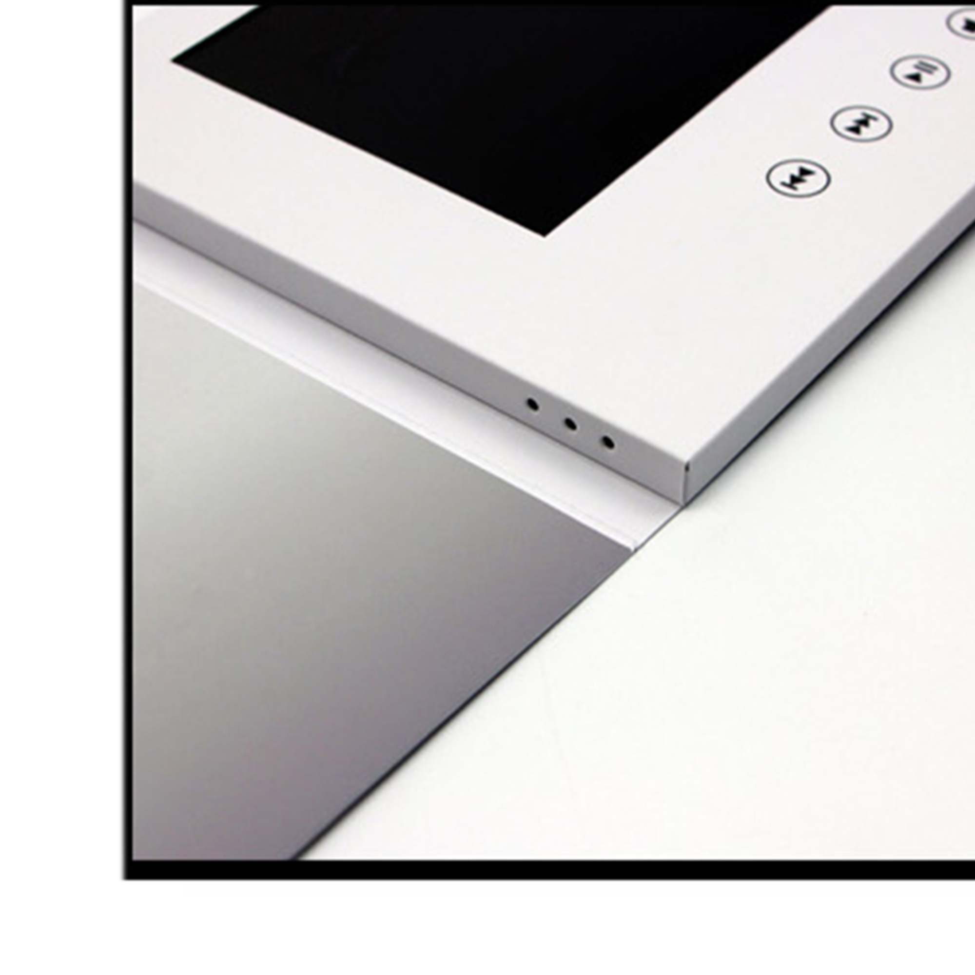 LCD Corporate Brochure with Electronic Video Greeting Card.