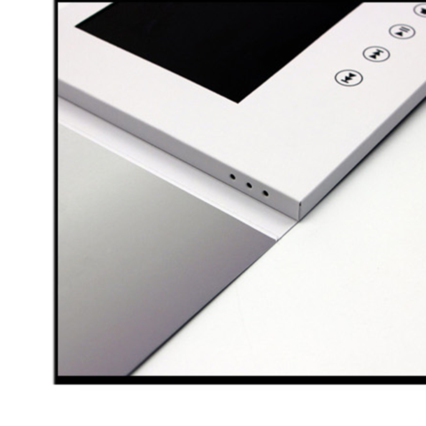 LCD Corporate Brochure with Electronic Video Greeting Card.