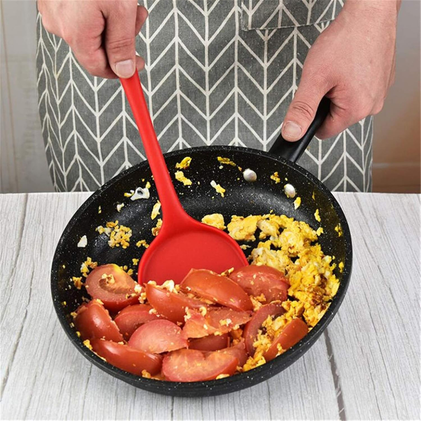 Silicone Wok Spatula Cooking Tool.