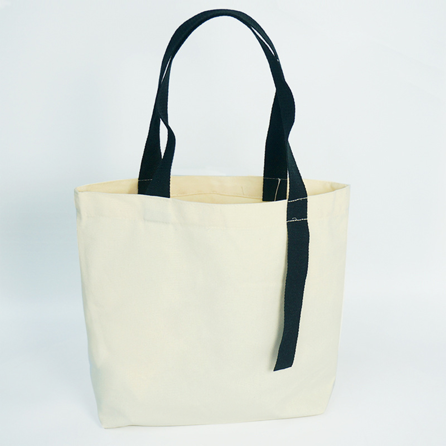 New Color Ribbon Gift Canvas Tote