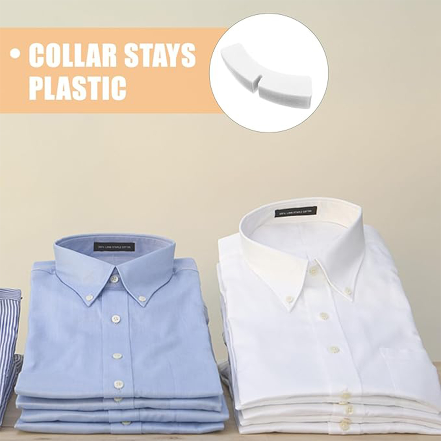 Plastic collar support 0.9" x 4.6"