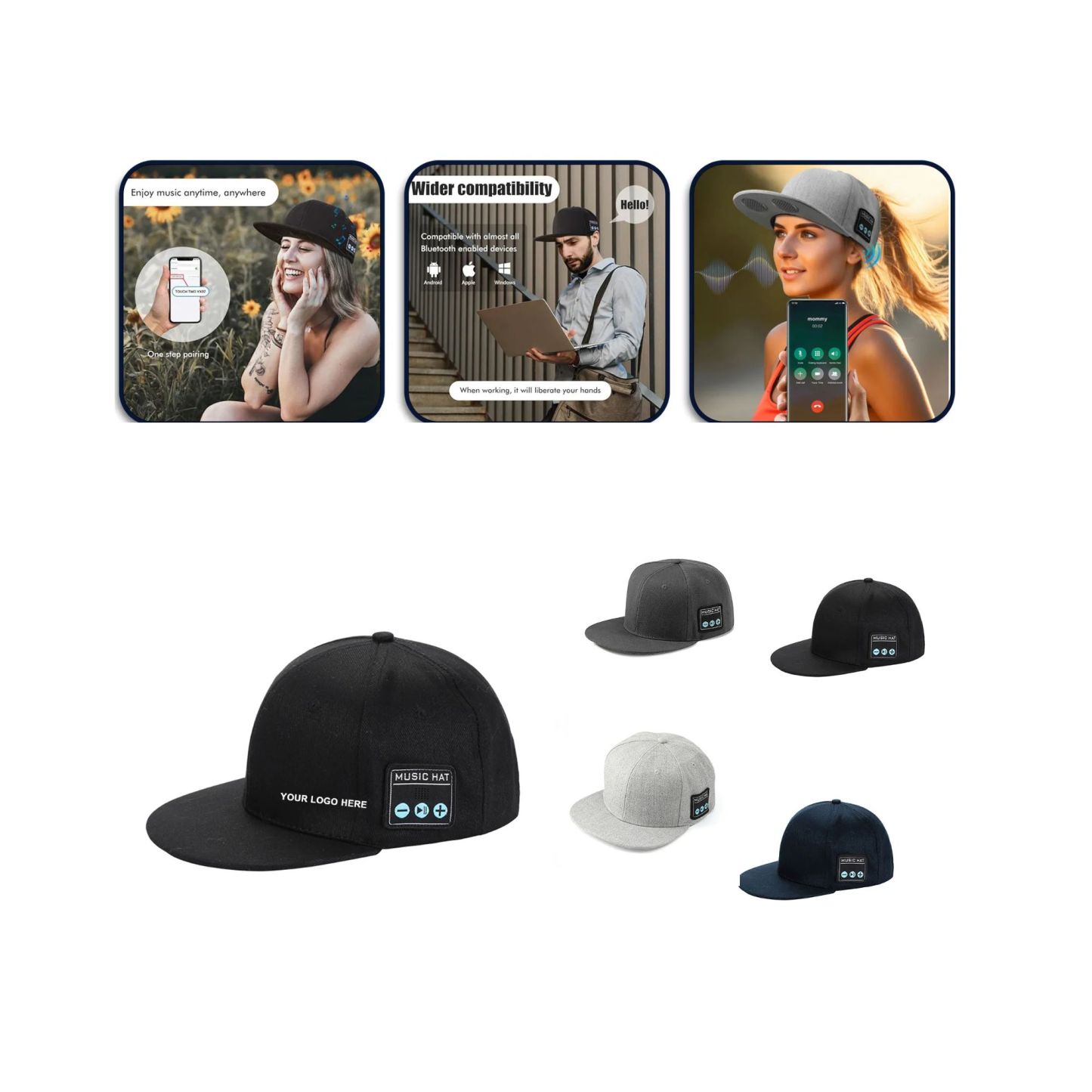 Bluetooth Music Cap