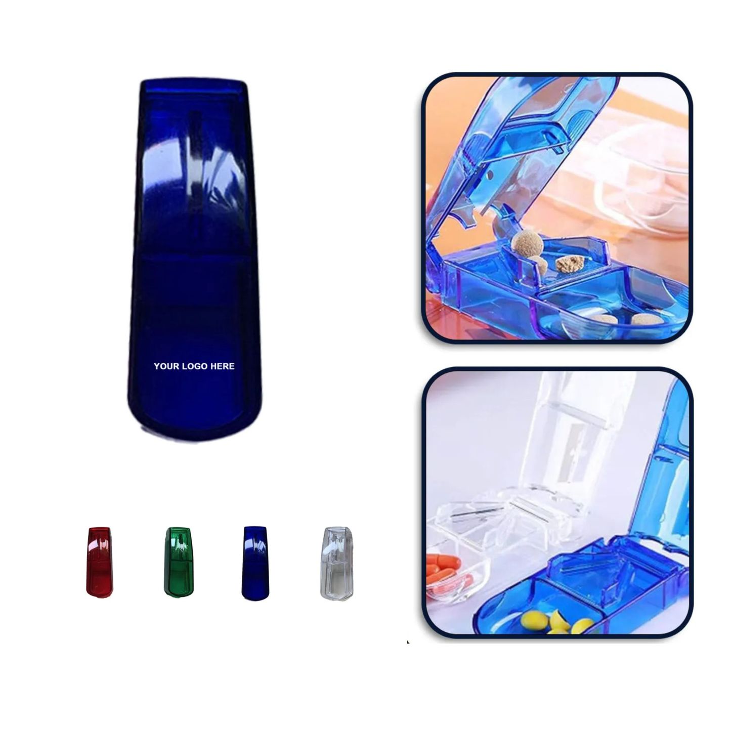 Plastic PS Folding Pill Cutter