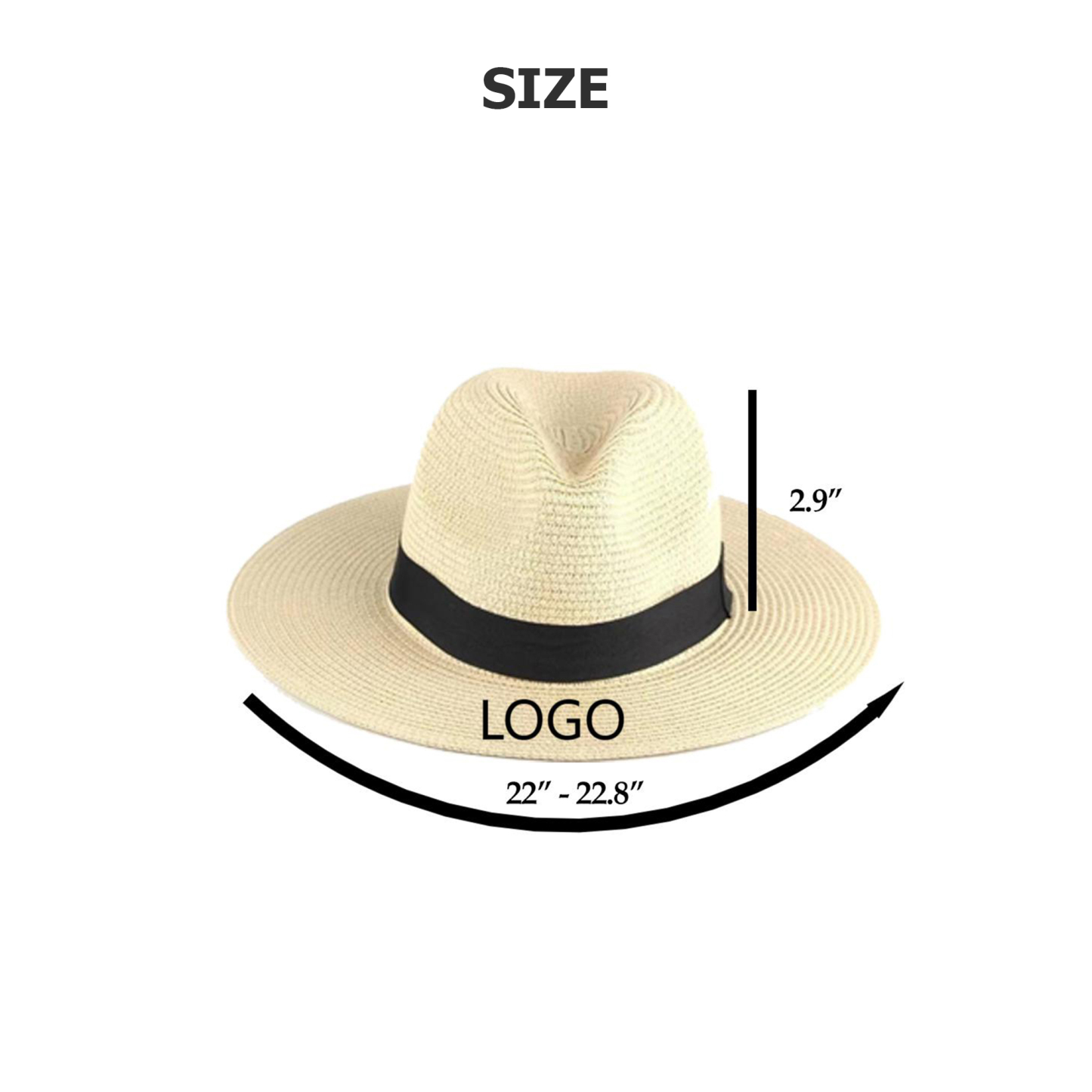 Summer Sun Protection Straw Hat