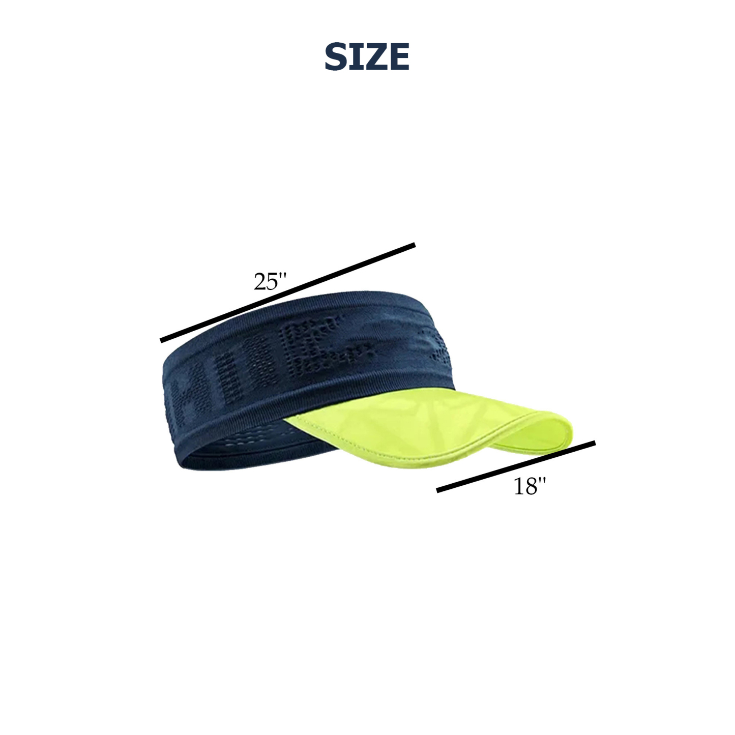  Lightweight Foldable Cap for Summer Sun Protection    18" x 25"