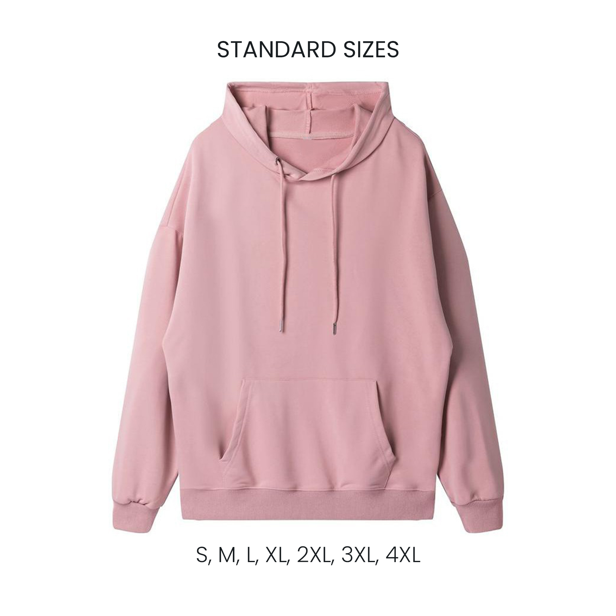 Customizable Hooded Sweatshirt